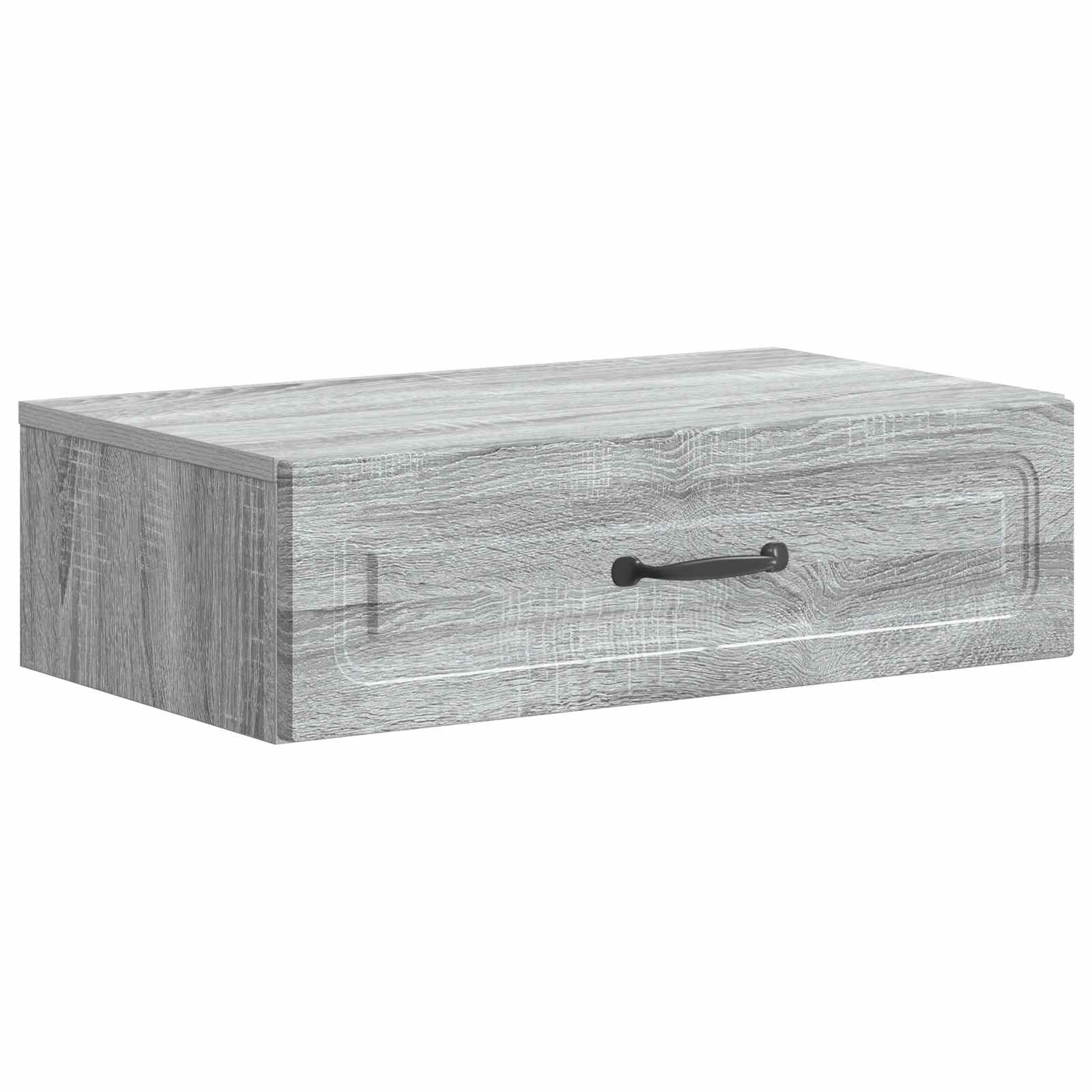 Stolna montirana na zid Siva sonoma 59 x 34,5 x 17 cm