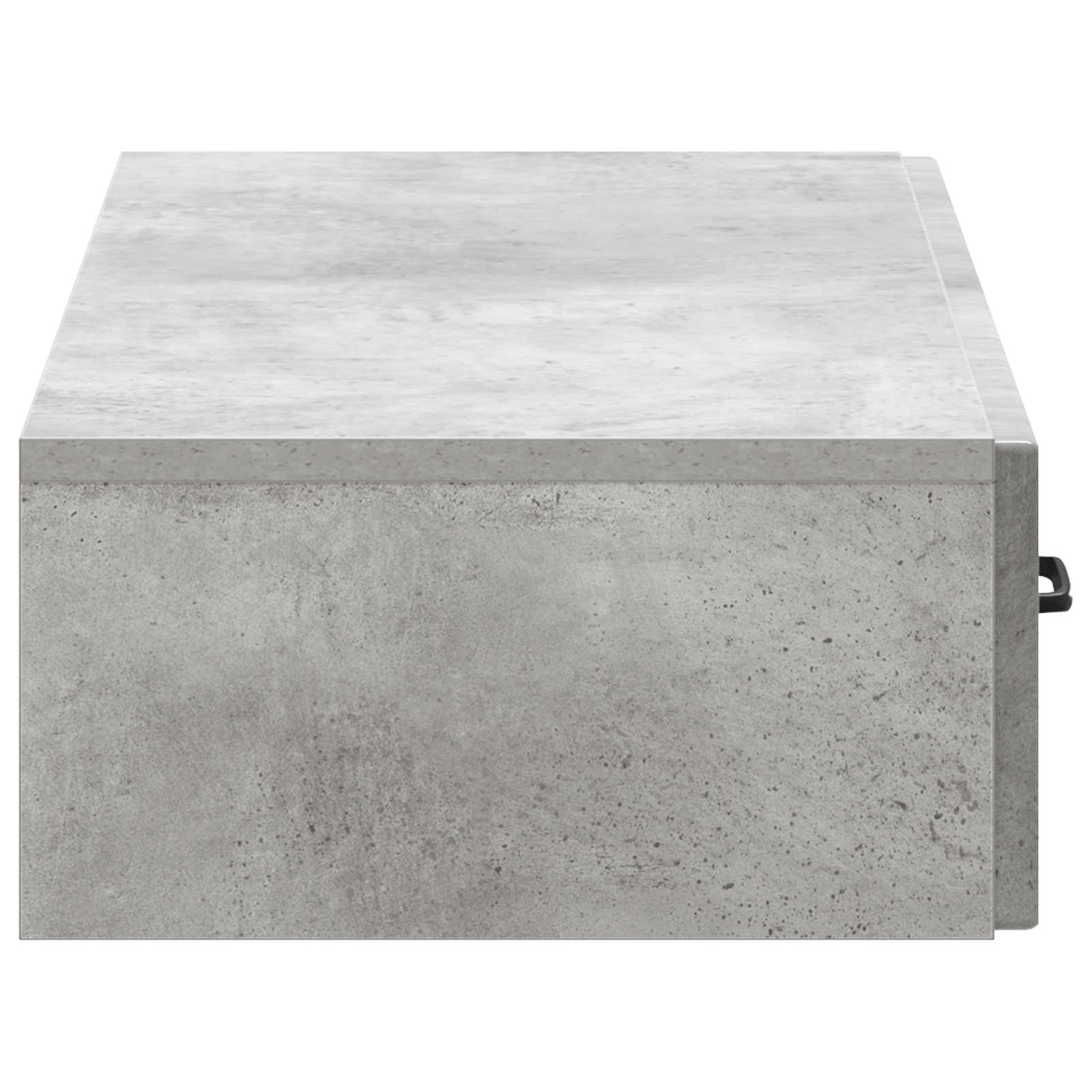 Stolna montirana na zid Betonska siva 87,5 x 34,5 x 17 cm