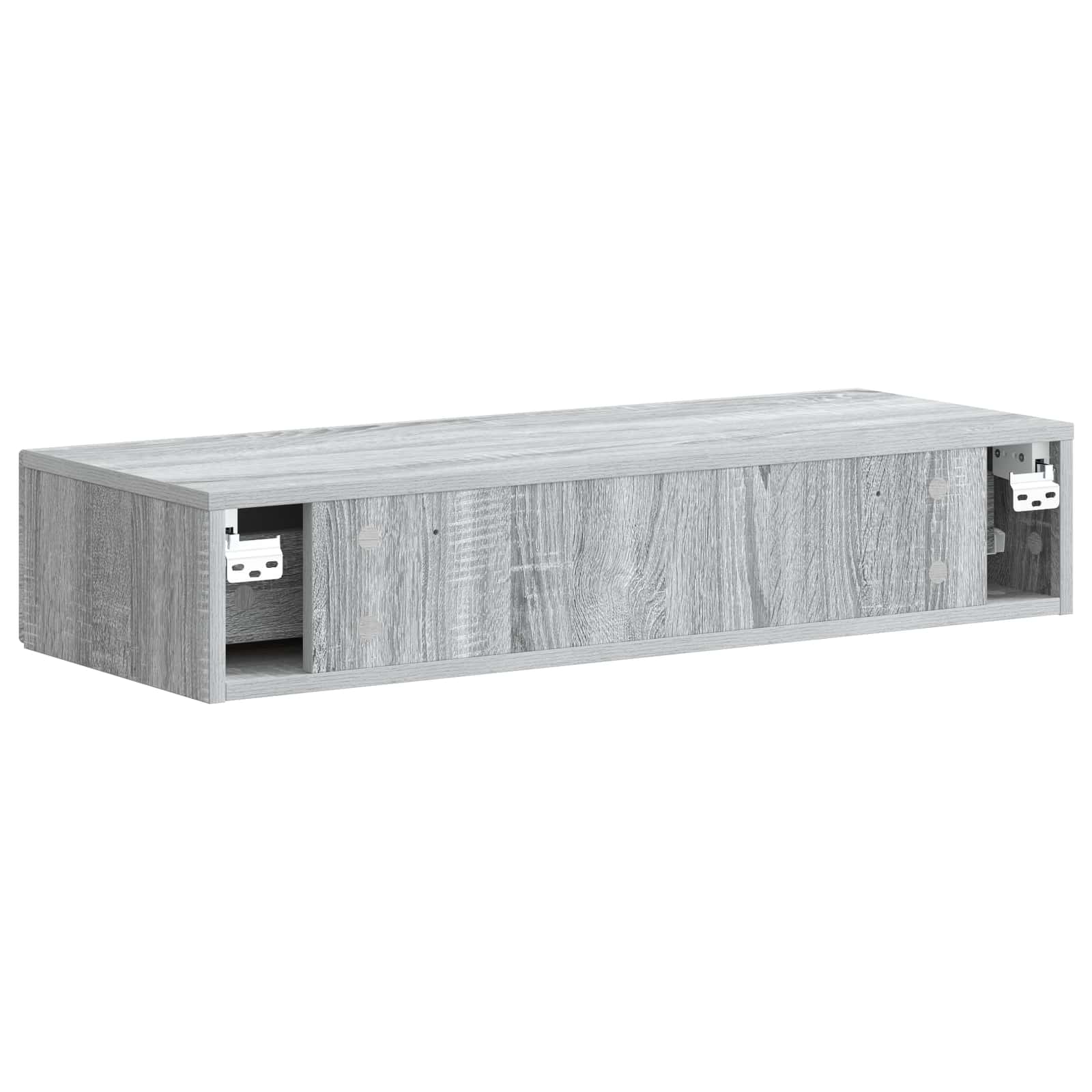 Stolna montirana na zid Siva sonoma 87,5 x 34,5 x 17 cm