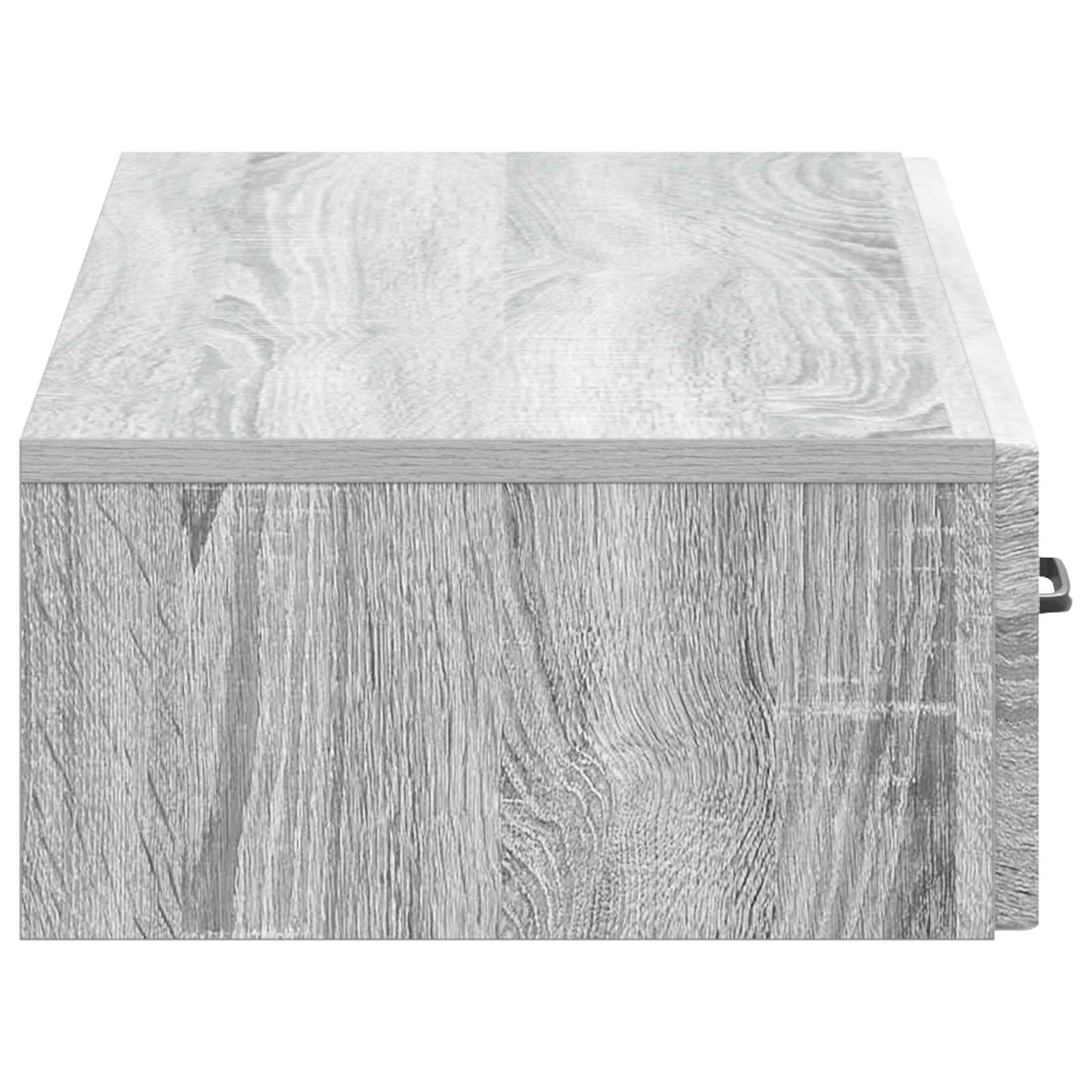 Stolna montirana na zid Siva sonoma 87,5 x 34,5 x 17 cm