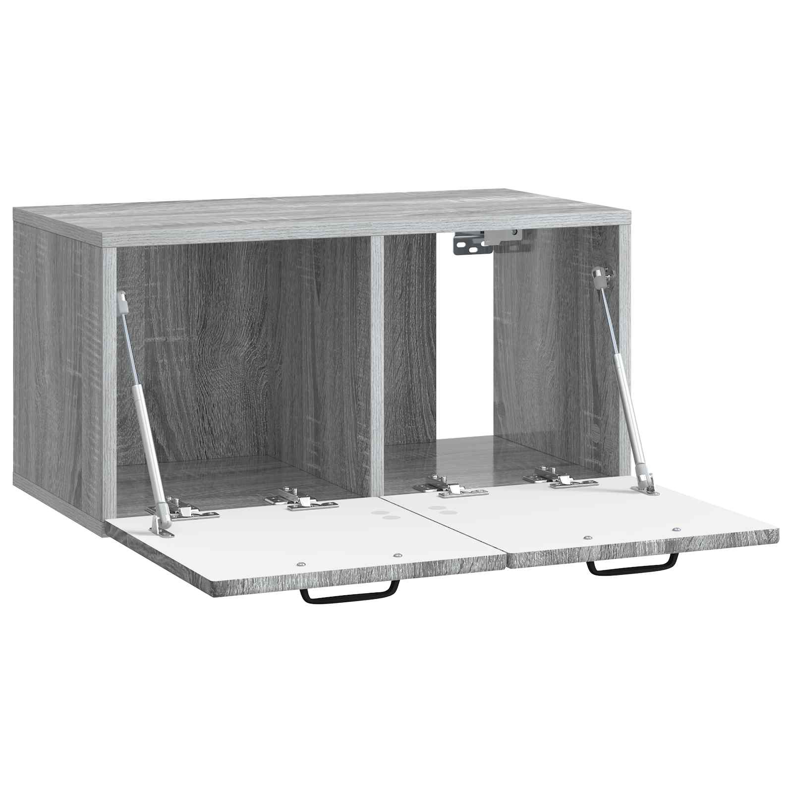 TV ormar za zid Siva sonoma 59,5 x 31 x 30 cm Konstruirano drvo
