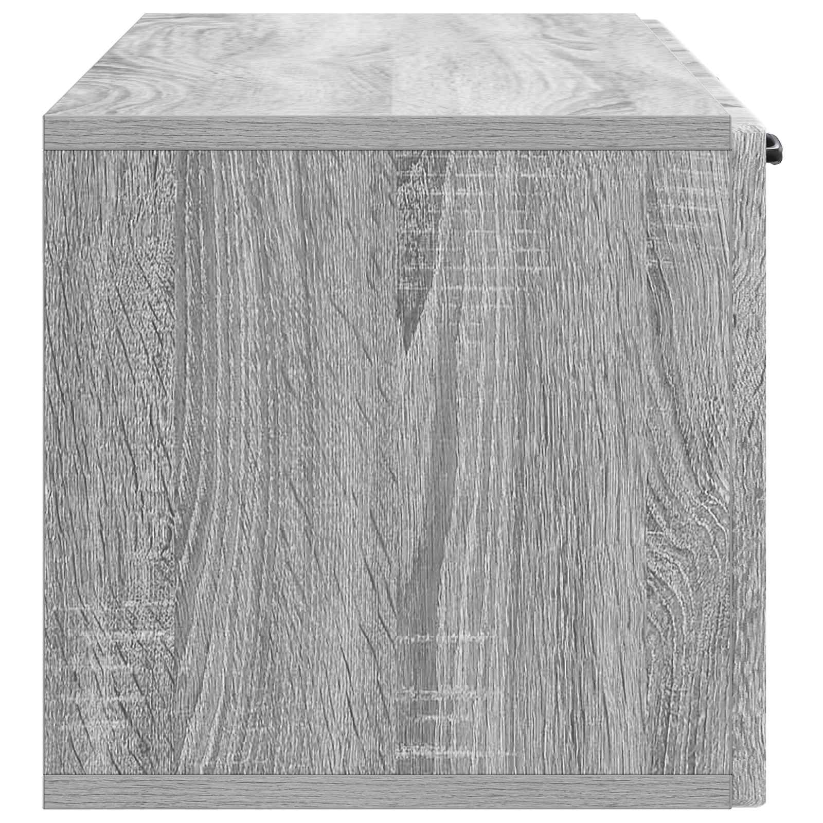 TV ormar za zid Siva sonoma 98 x 31 x 30 cm Konstruirano drvo