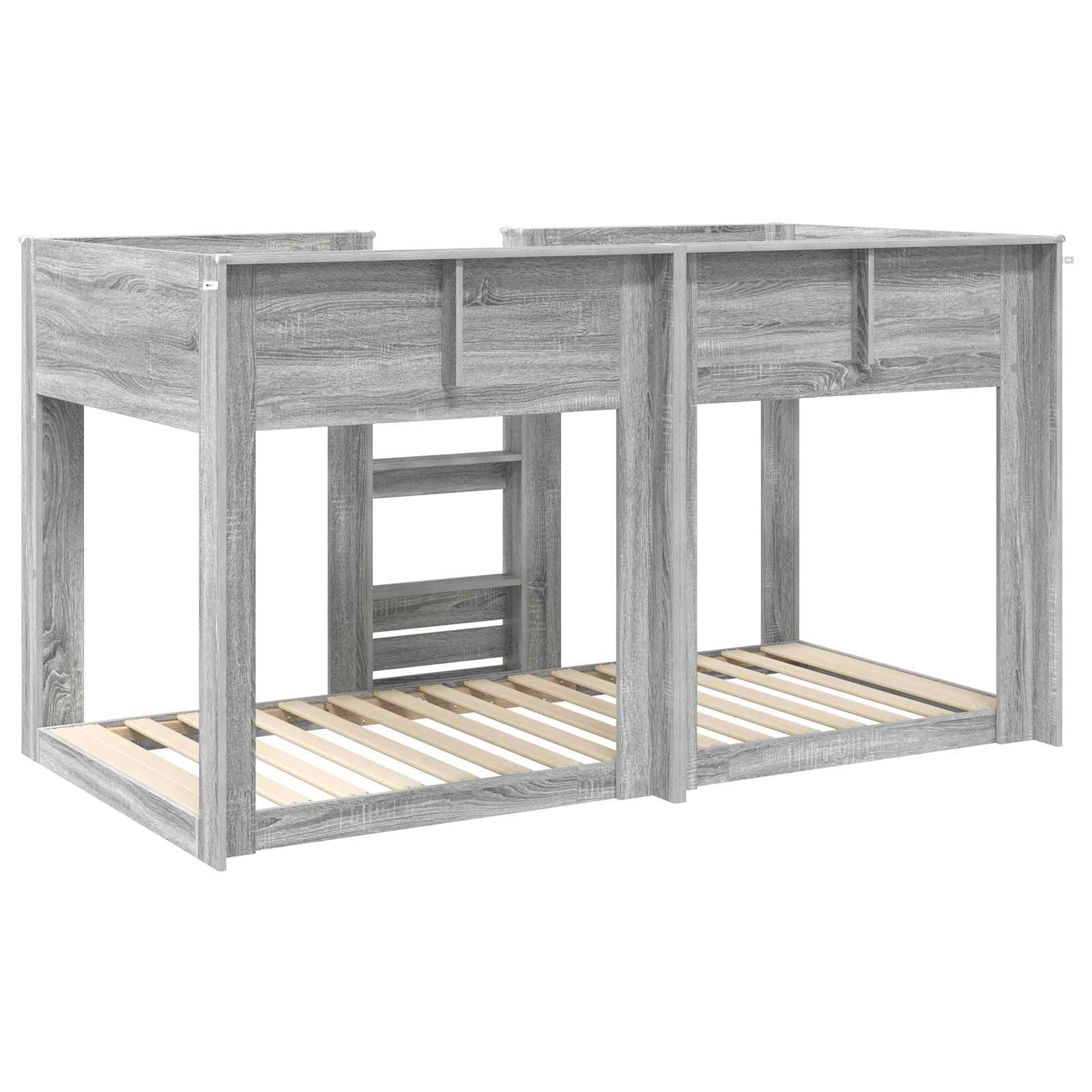 Krevet na kat za djecu Siva Sonoma 75 x 190 cm