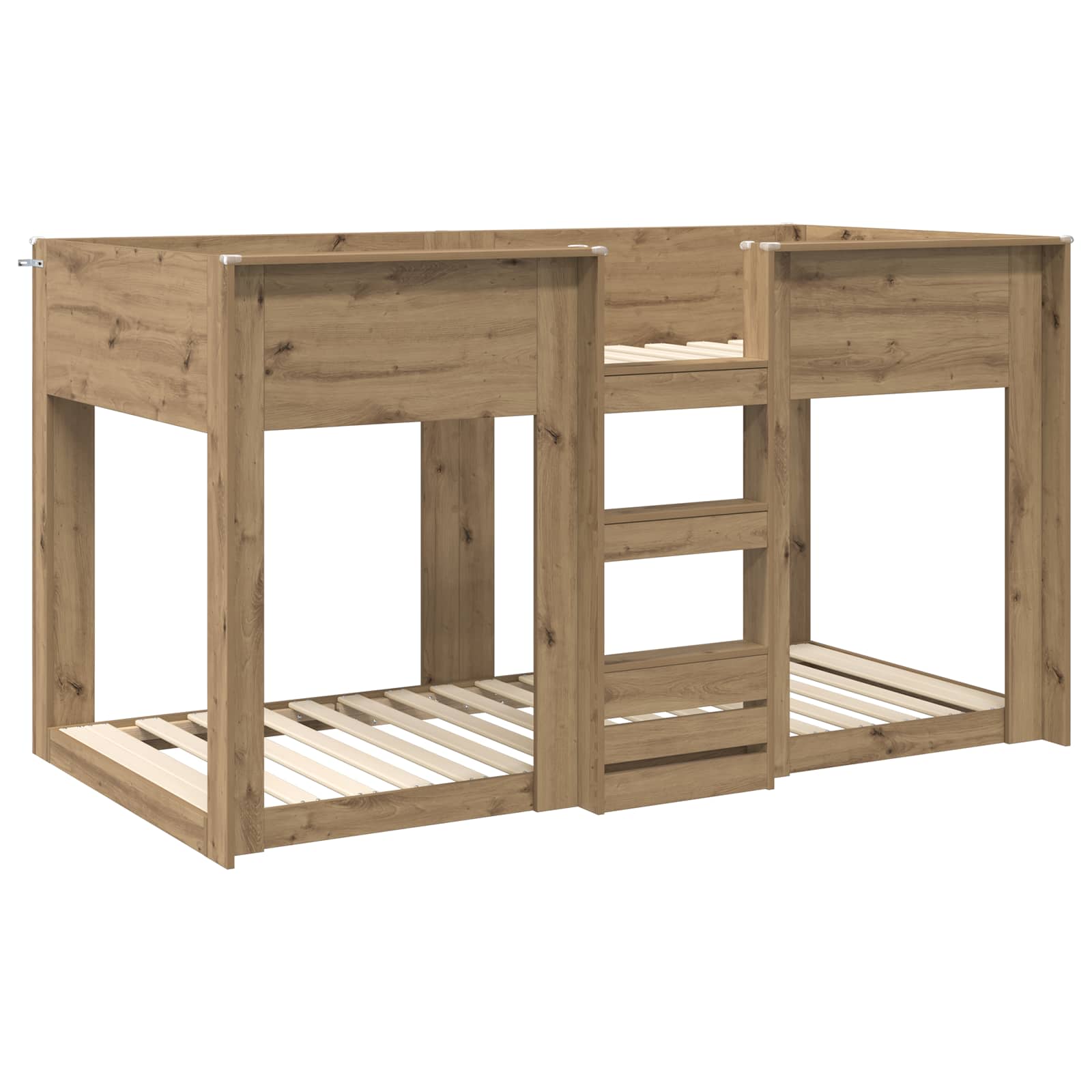 Krevet na kat za djecu Umjetnički hrast 80 x 200 cm
