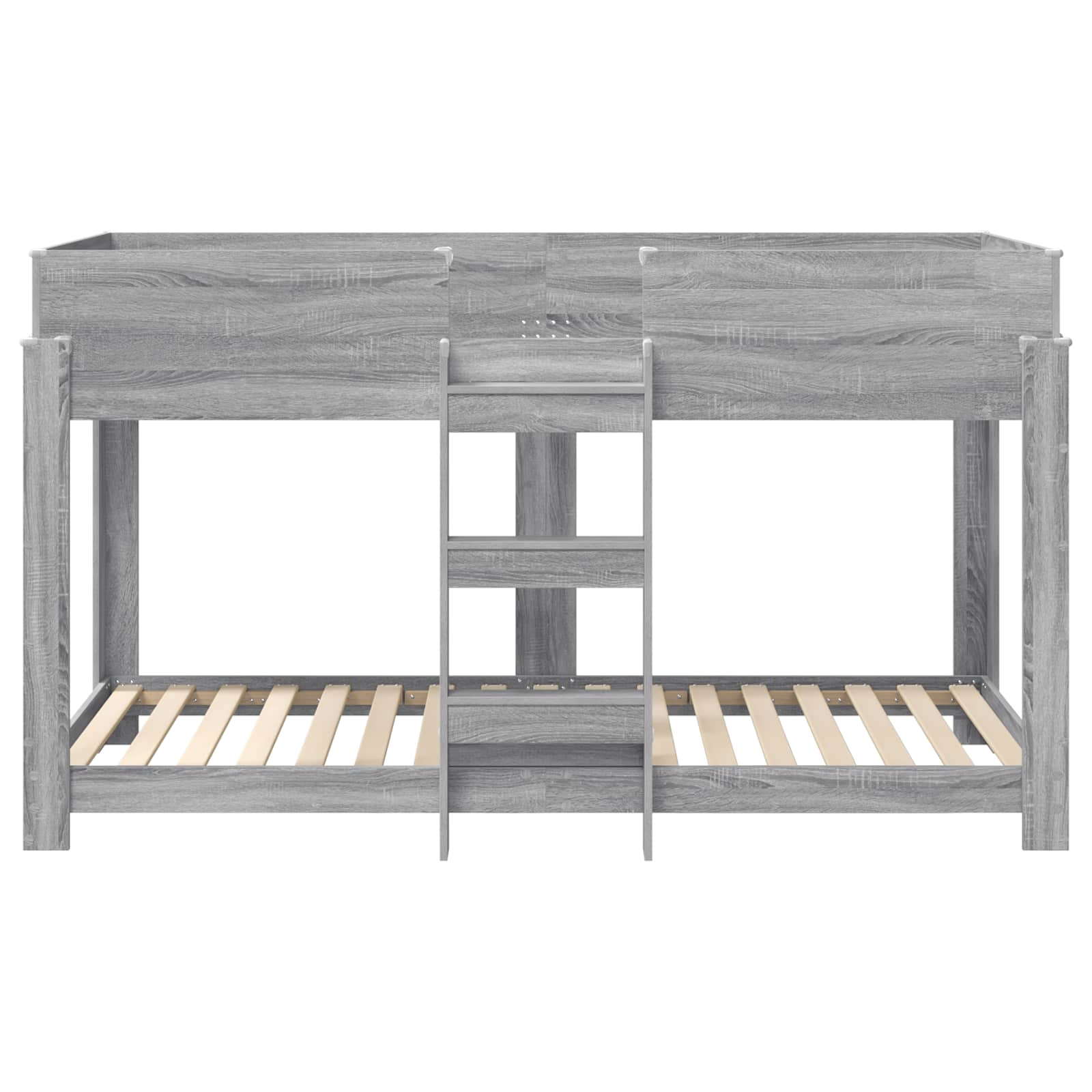 Krevet na kat za djecu Siva Sonoma 90 x 200 cm
