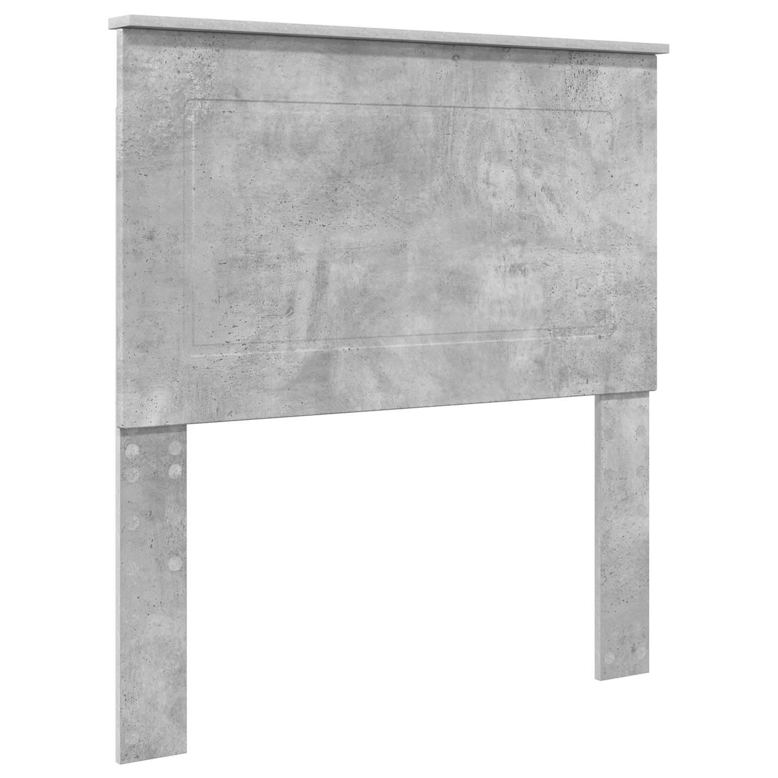 Krevetna konstrukcija Beton 90 x 200 cm Čvrsto borovo drvo