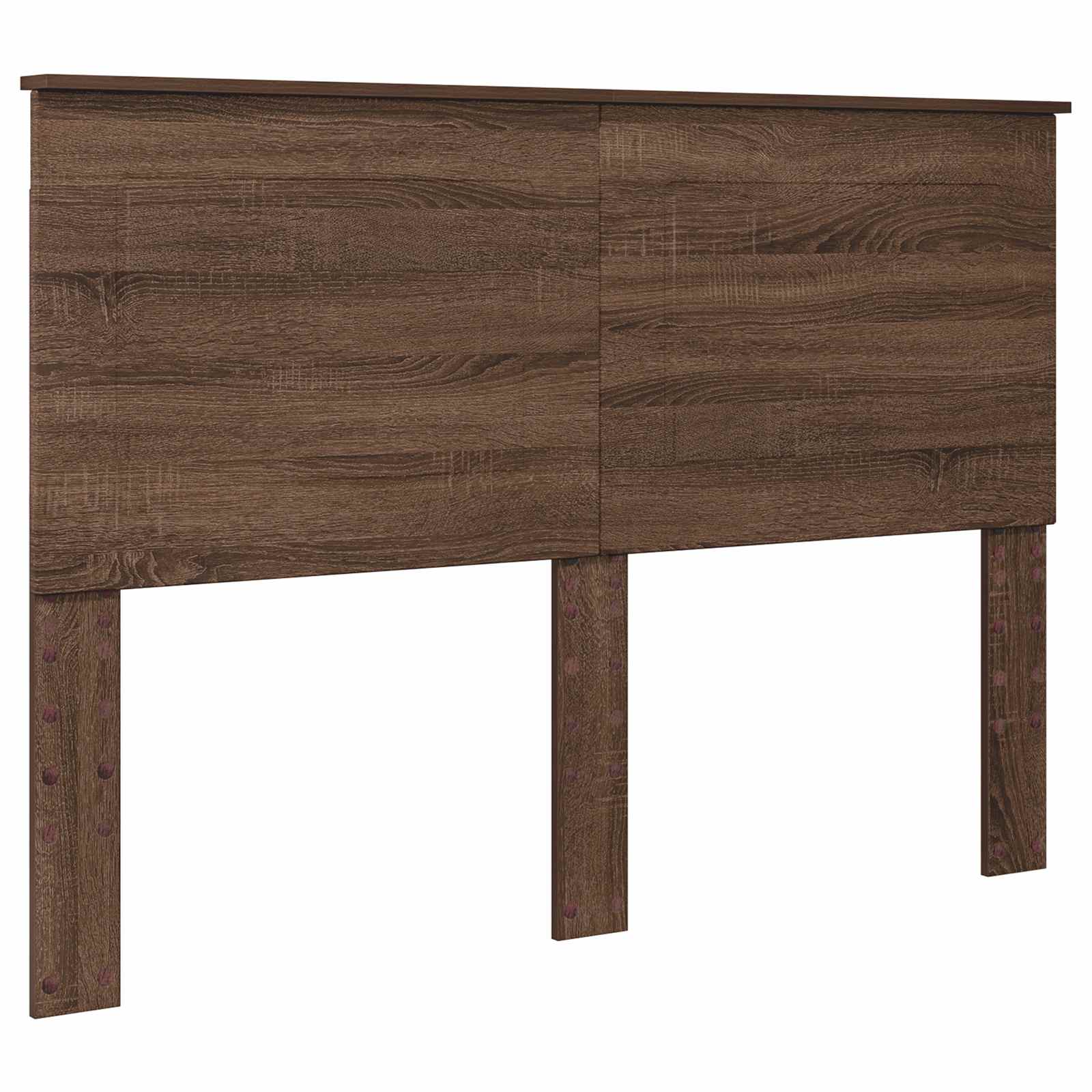 Krevetna konstrukcija Smeđi hrast 150 x 200 cm Inženjersko Drvo