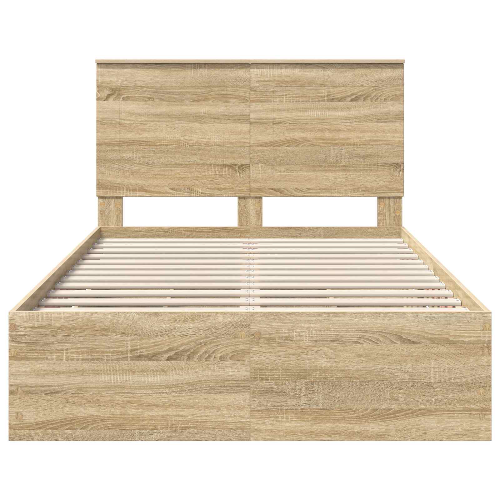 Krevetna konstrukcija s ladicama Sonoma hrast 120 x 200 cm