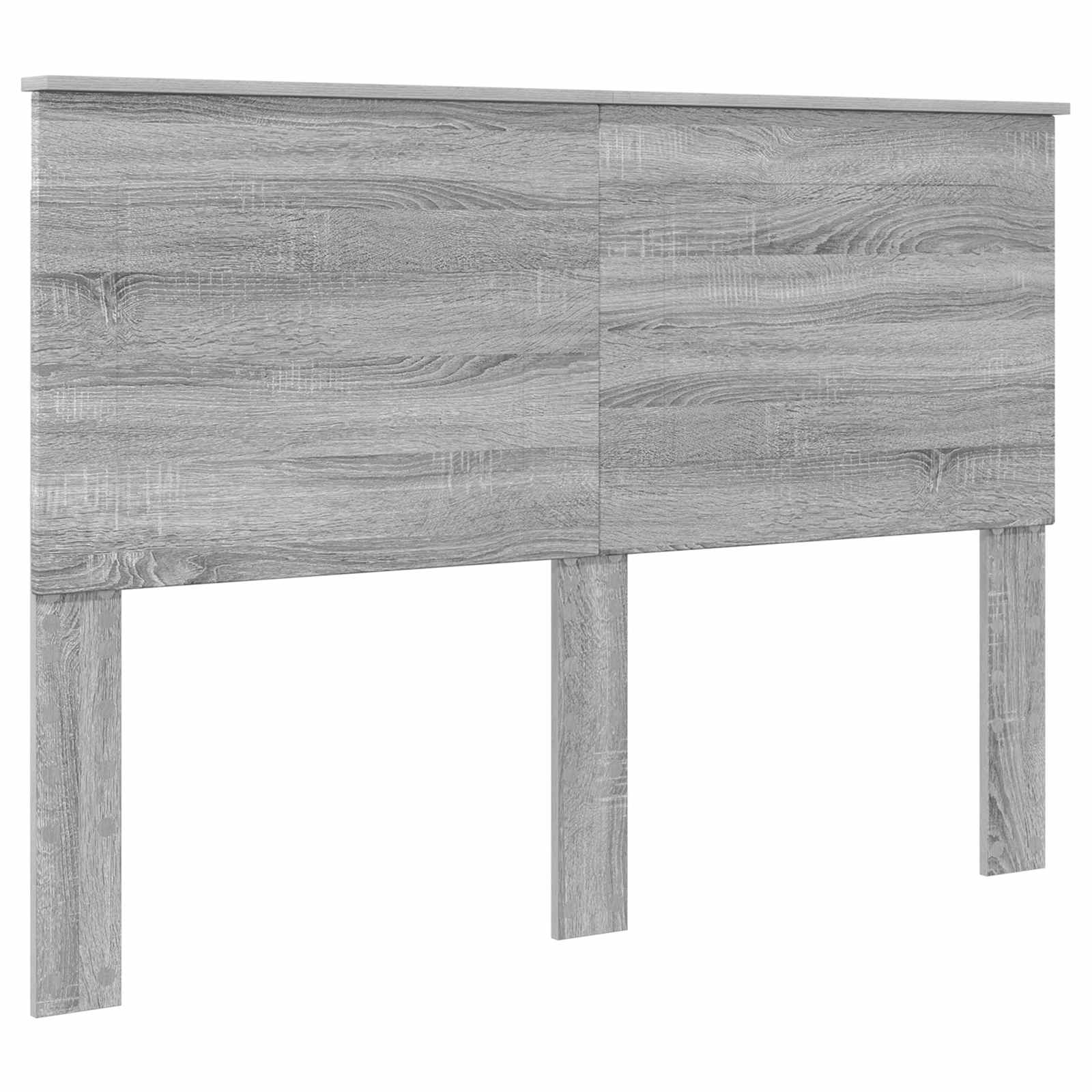 Krevet s od storage Siva Sonoma 140 x 200 cm Konstruirano drvo