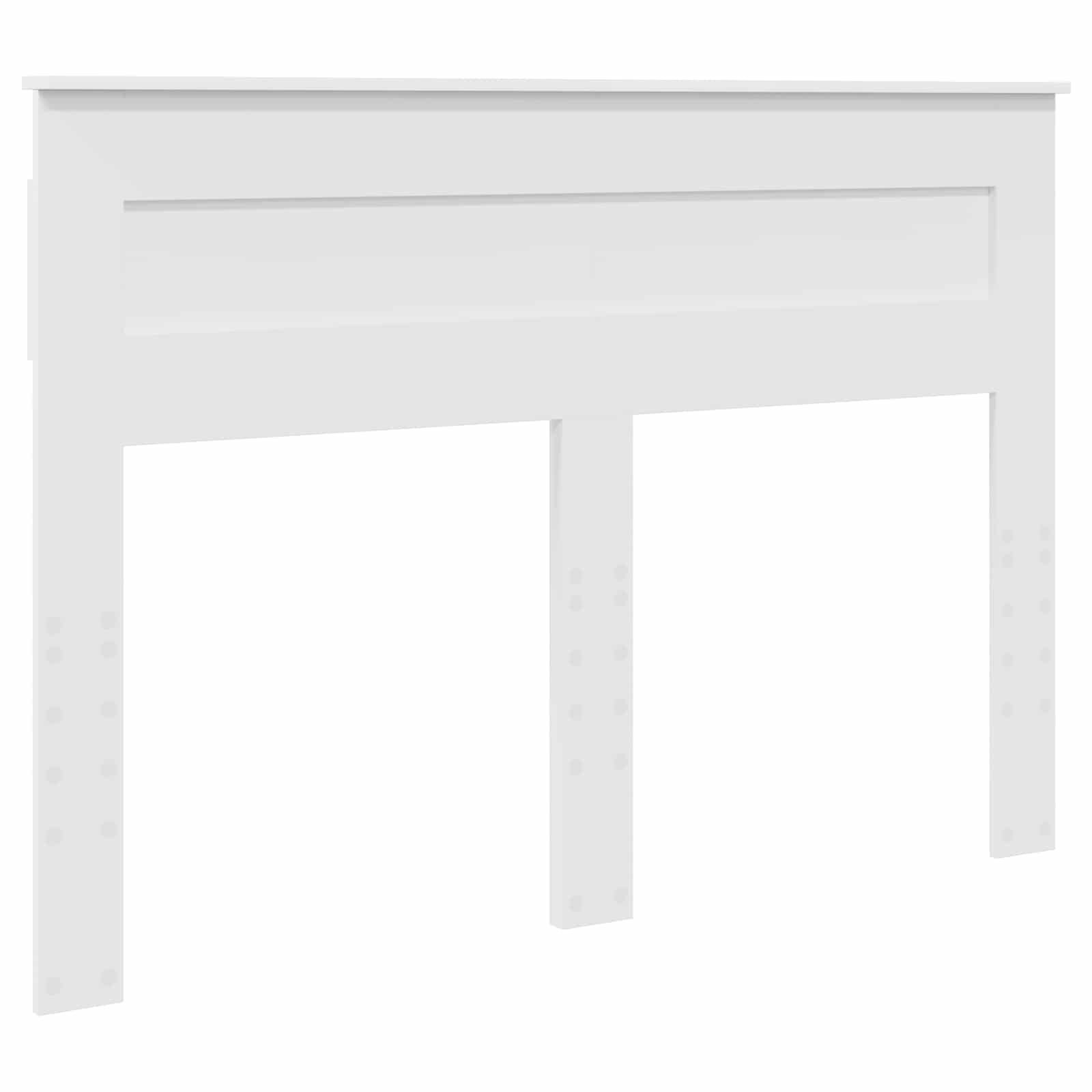 Krevet s od storage Bijelo 160 x 200 cm Konstruirano drvo