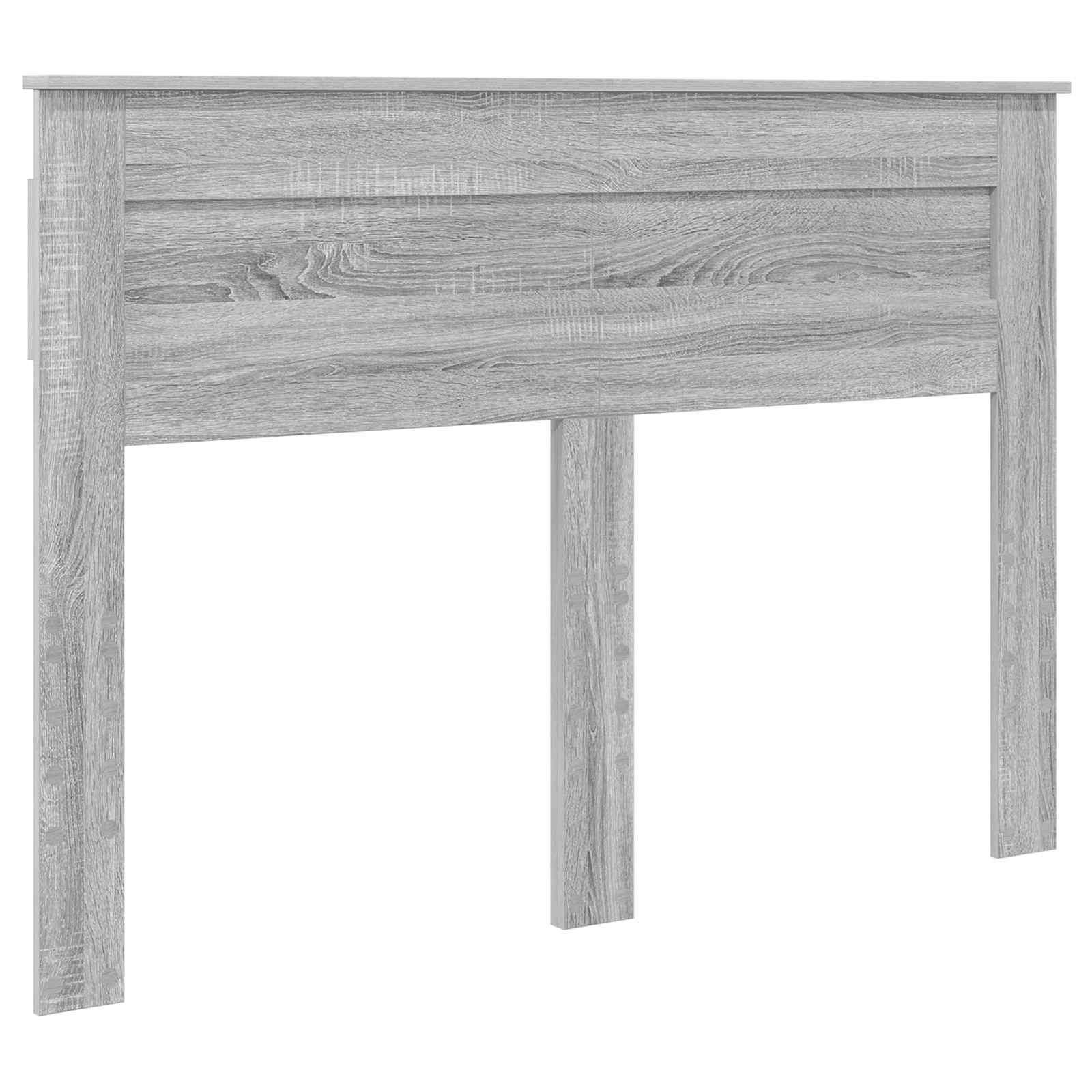 Krevet s od storage Siva Sonoma 160 x 200 cm Konstruirano drvo