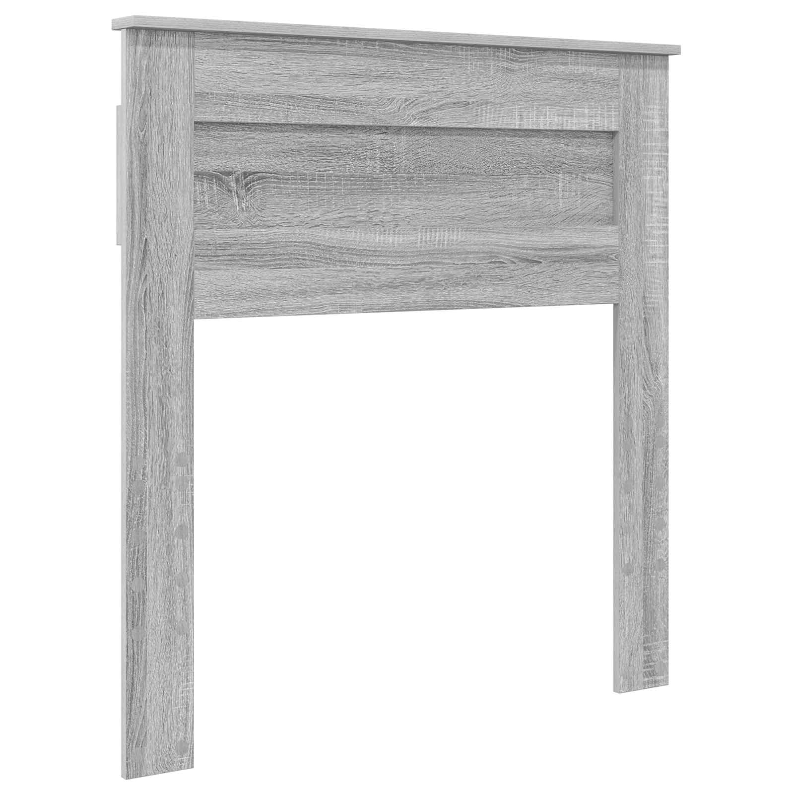 Krevetna konstrukcija Siva Sonoma 90 x 200 cm Konstruirano drvo