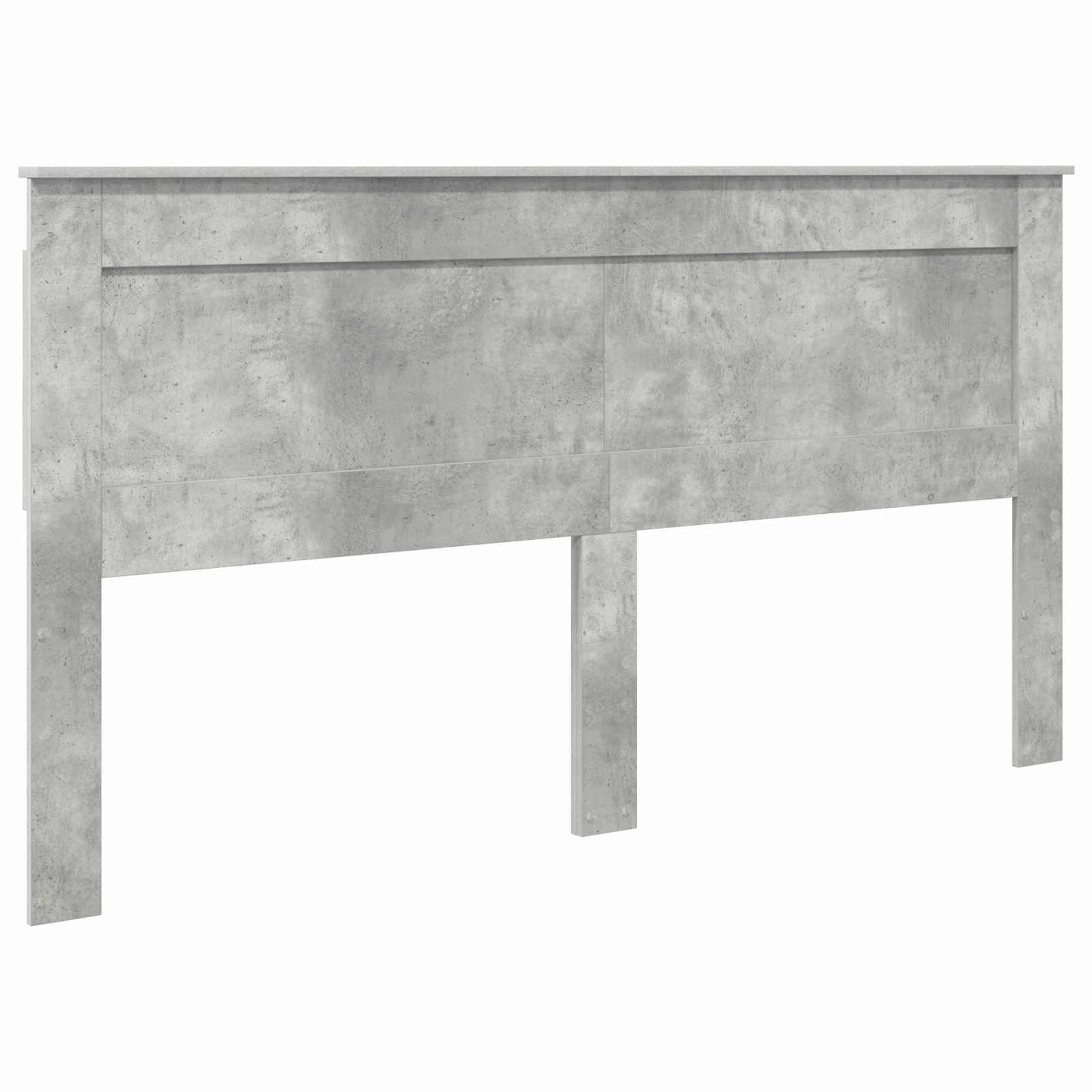 Krevetna konstrukcija Beton 180 x 200 cm Čvrsto borovo drvo