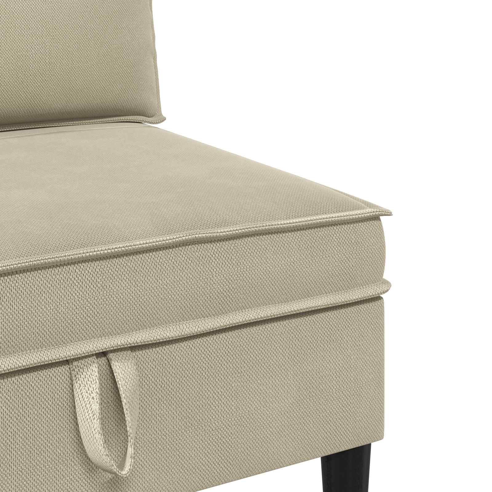 Set namještaja za dnevni boravak 3 pcs Pijesak Tkanina