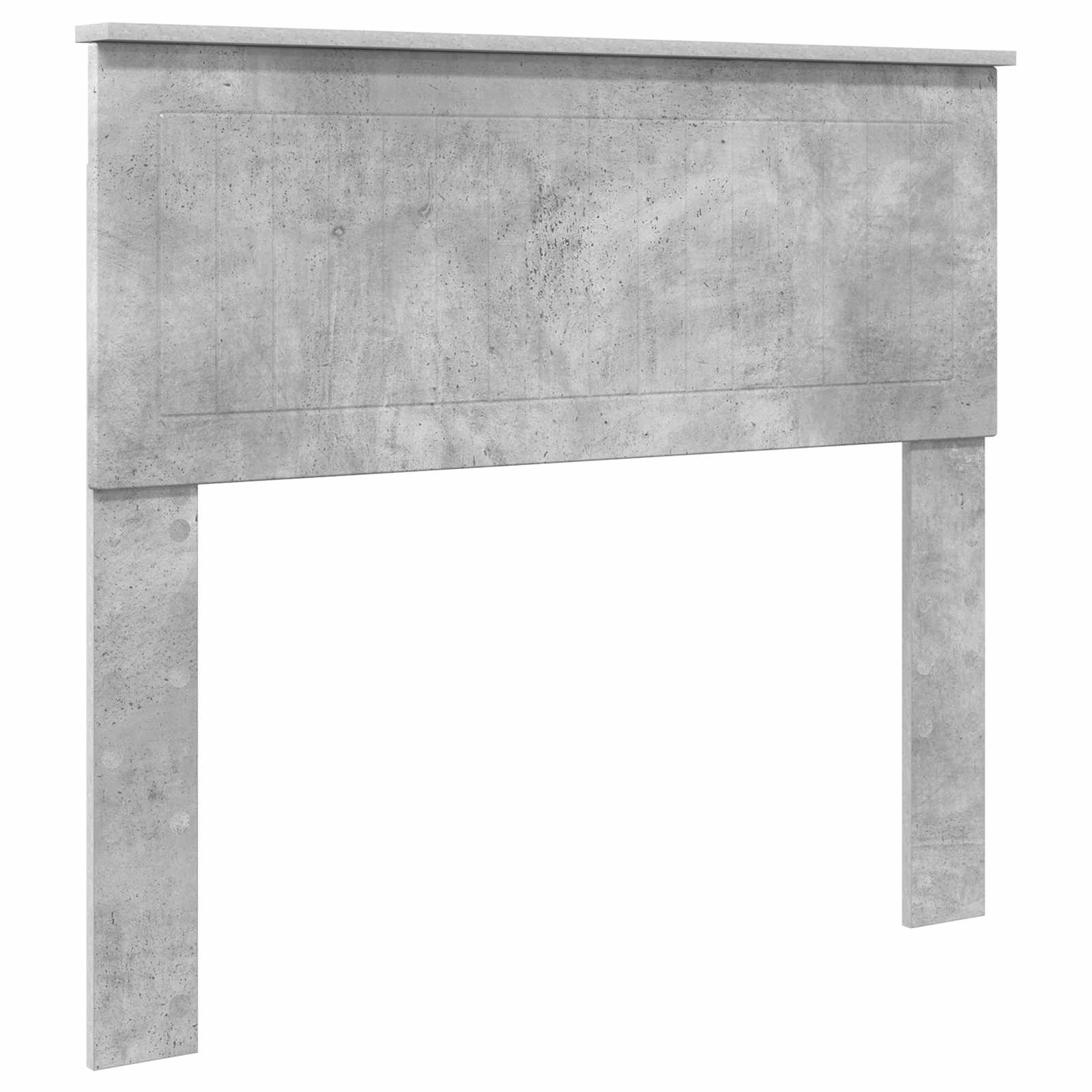 Krevetna konstrukcija s uzglavljem Betonska siva 100 x 200 cm