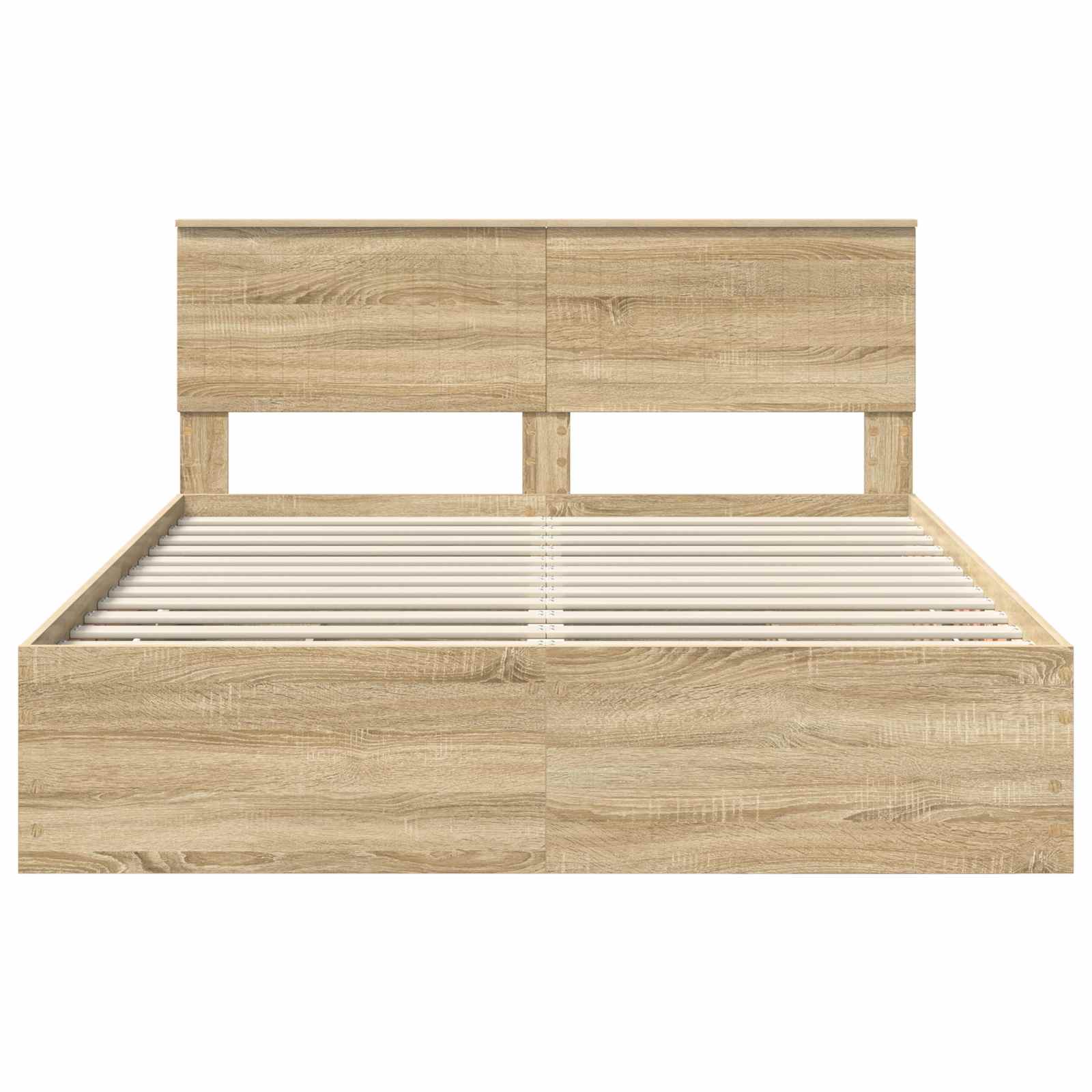 Krevetna konstrukcija s ladicama Sonoma hrast 150 x 200 cm