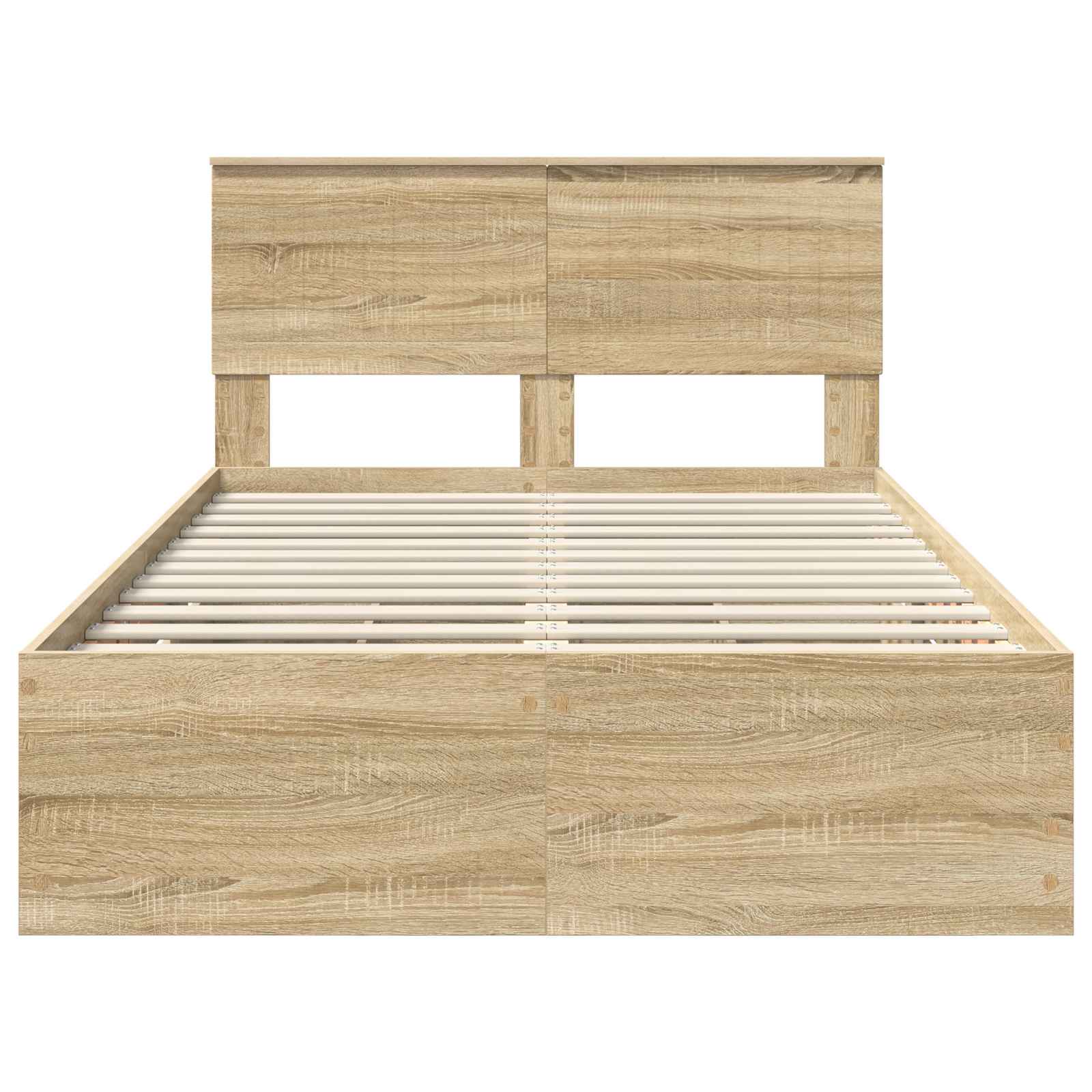 Krevetna konstrukcija s ladicama Sonoma hrast 120 x 190 cm