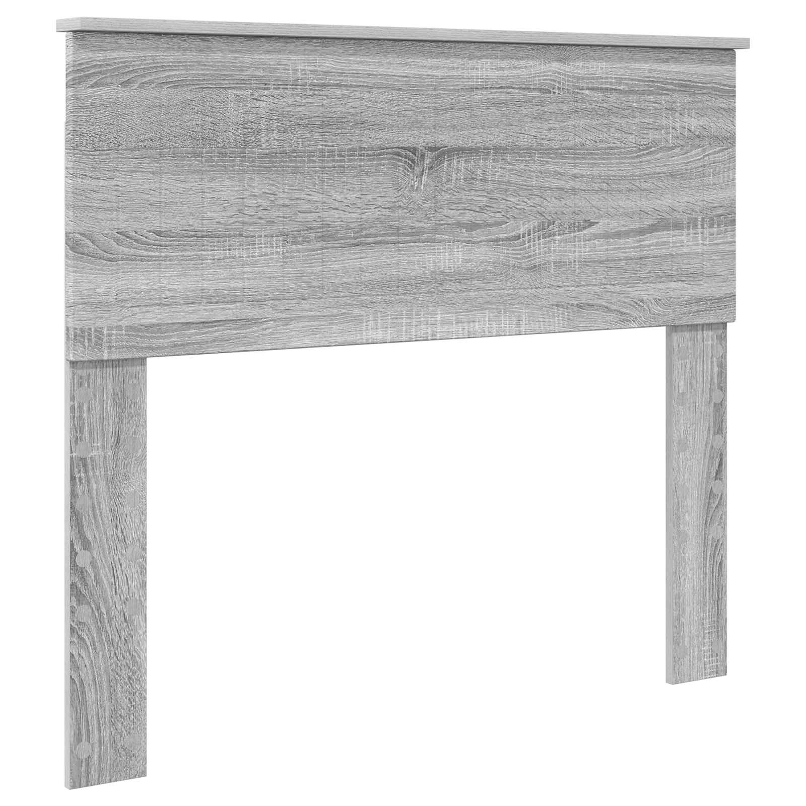 Krevetna konstrukcija Siva Sonoma 100 x 200 cm Inženjersko Drvo