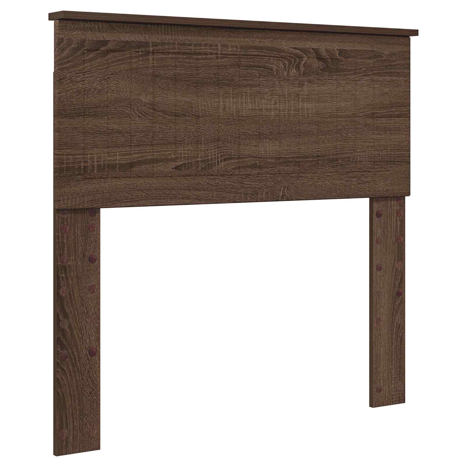 Krevetna konstrukcija Smeđi hrast 90 x 190 cm Inženjersko Drvo