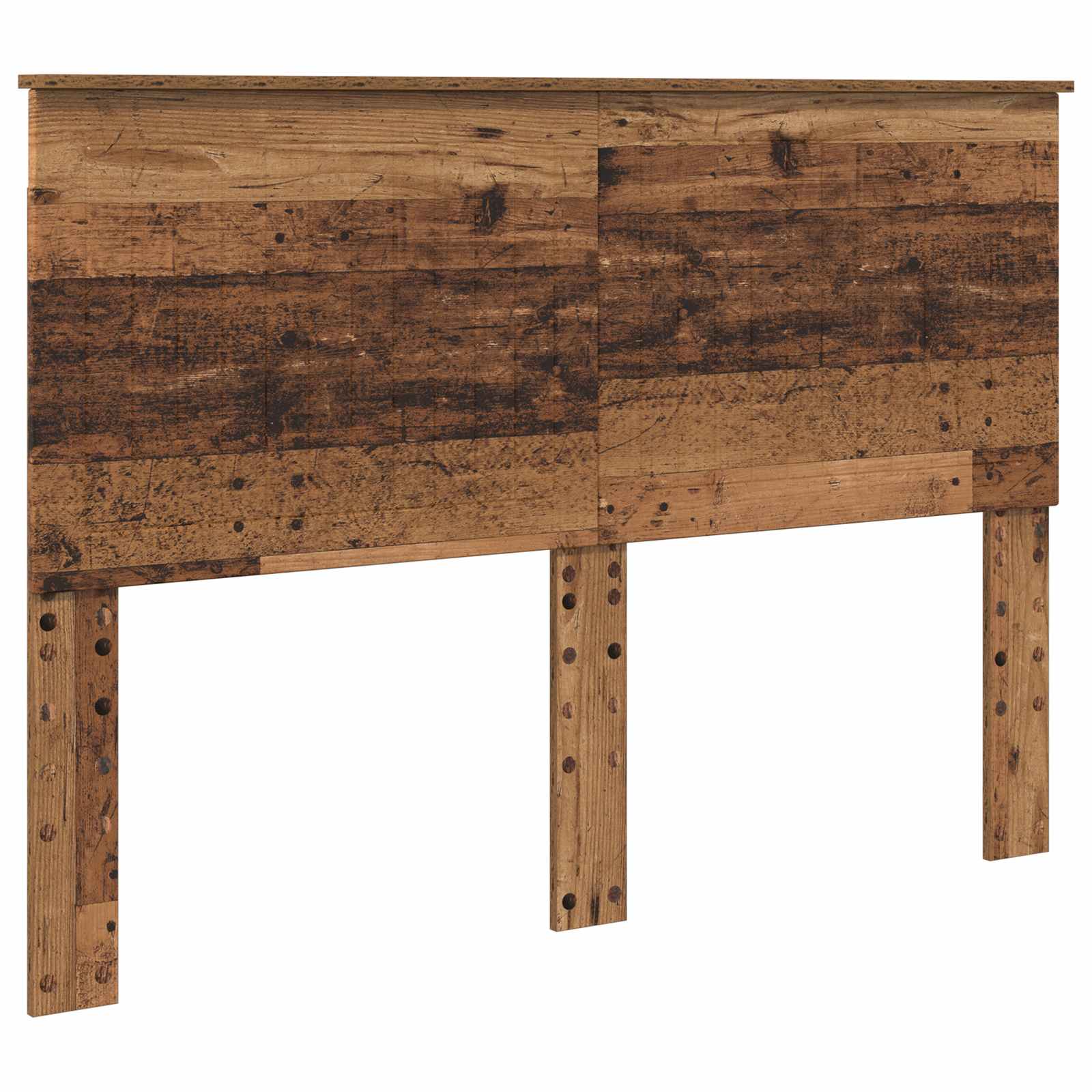 Krevetna konstrukcija s uzglavljem Staro drvo 140 x 190 cm