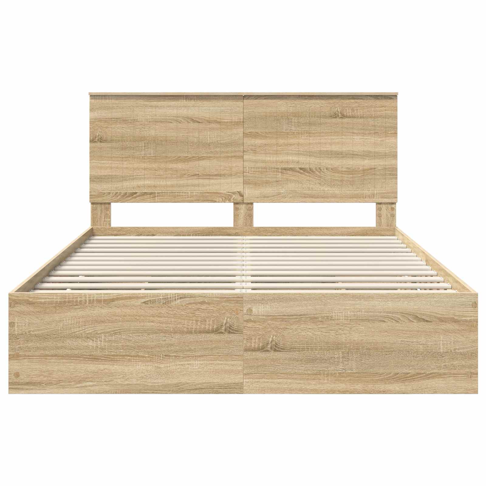 Krevetna konstrukcija s ladicama Sonoma hrast 150 x 200 cm