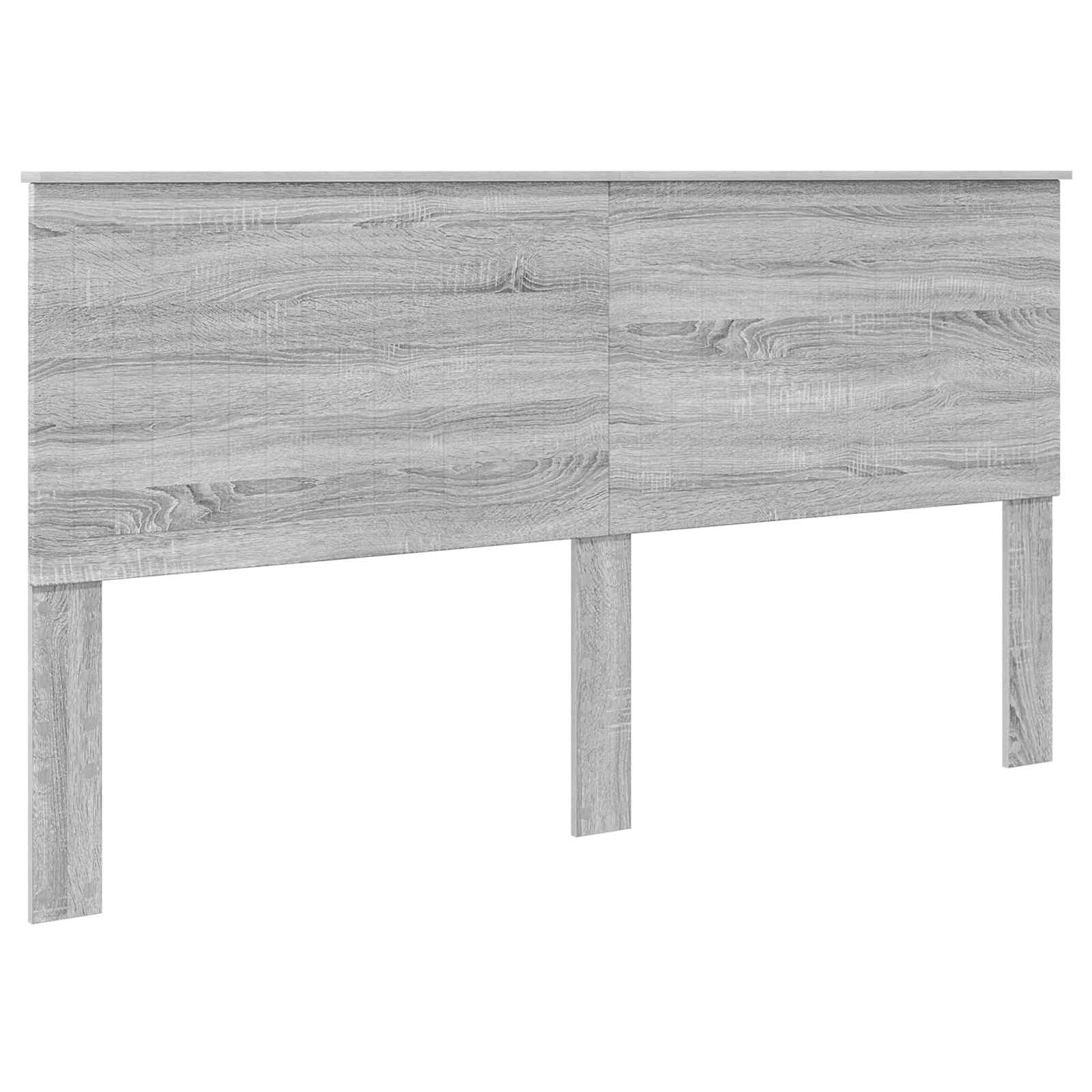 Krevet s od storage Siva Sonoma 180 x 200 cm Konstruirano drvo