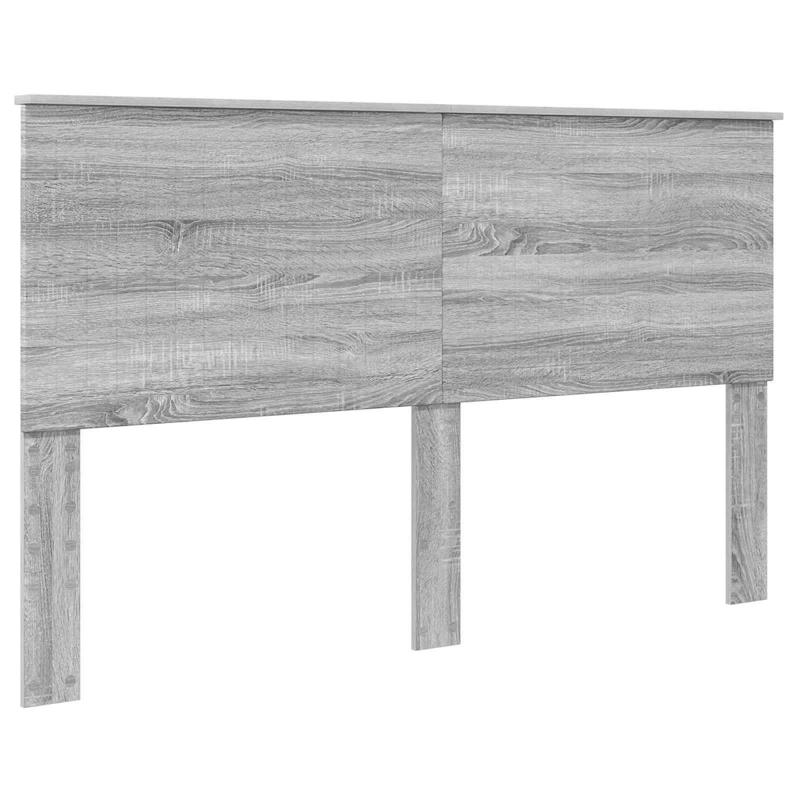 Krevet s od storage Siva Sonoma 160 x 200 cm Konstruirano drvo