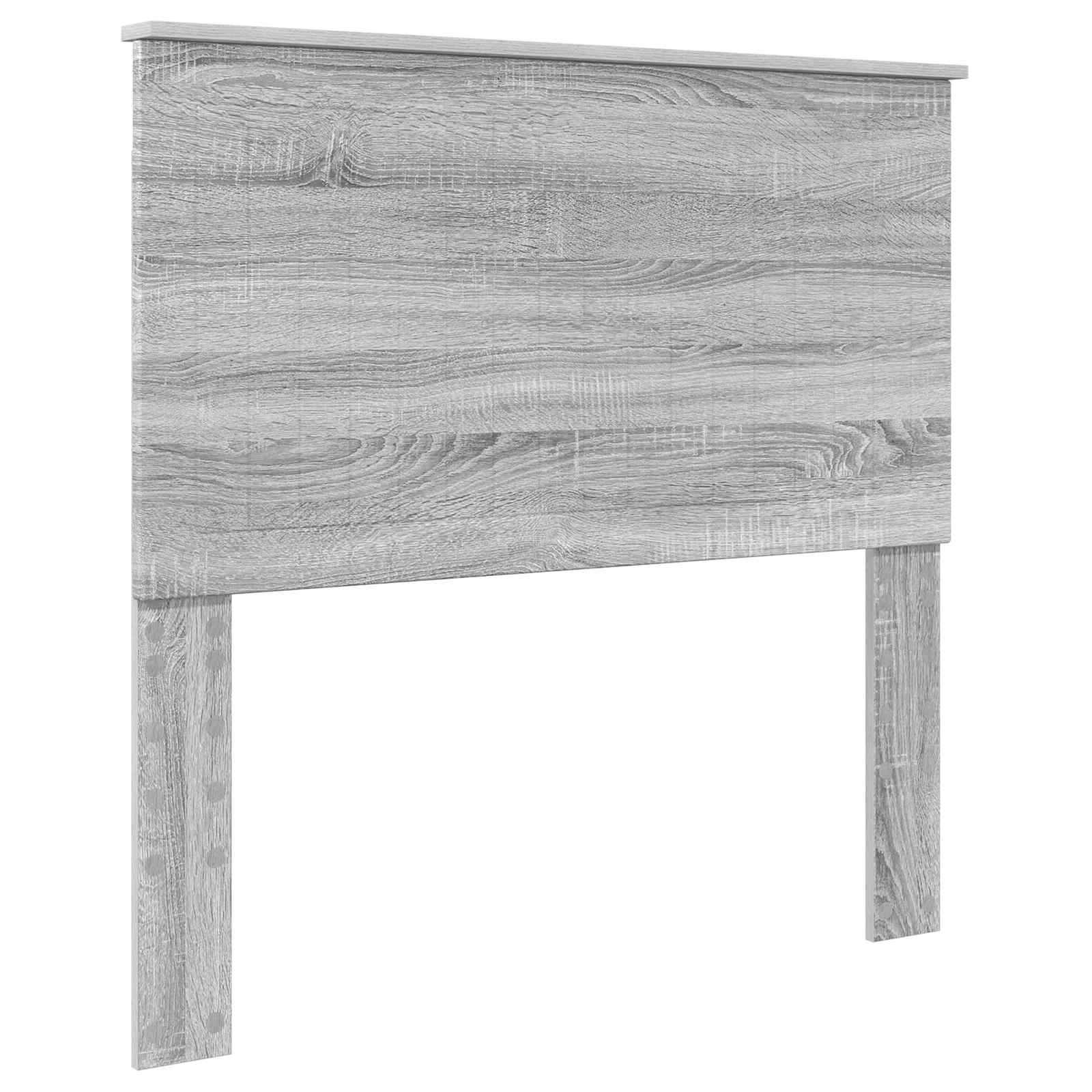 Krevet s od storage Siva Sonoma 100 x 200 cm Konstruirano drvo