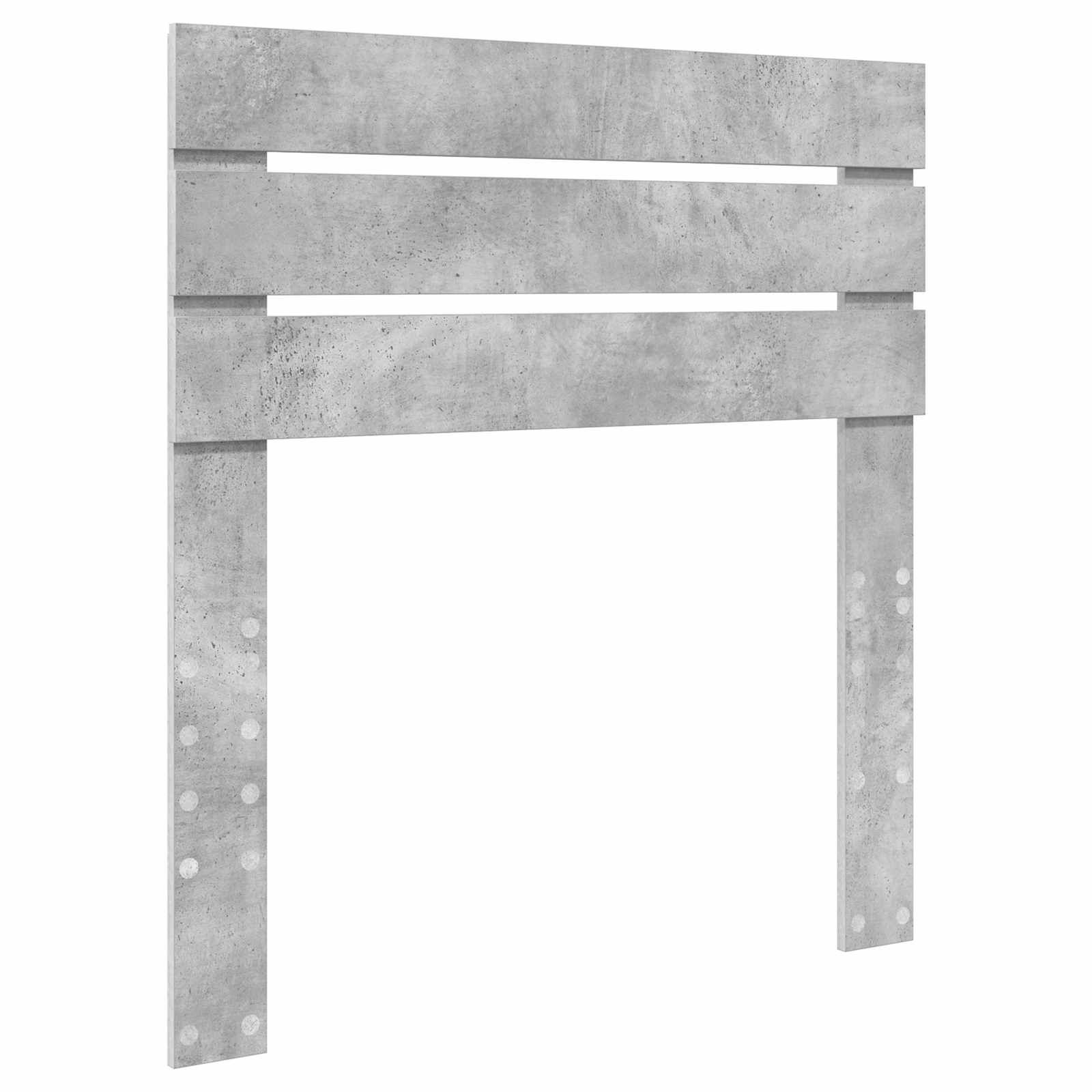 Krevetna konstrukcija s ladicama Betonski sivi 75 x 190 cm