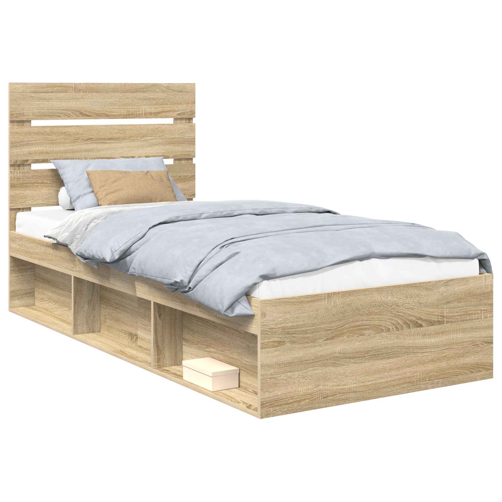 Krevetna konstrukcija Sonoma 100 x 200 cm Čvrsto borovo drvo