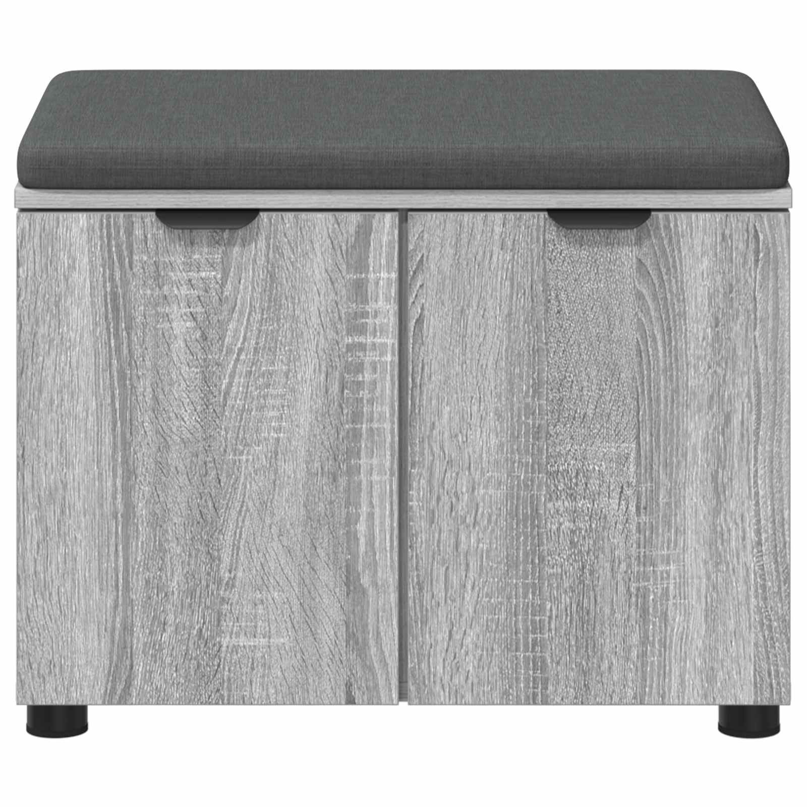 Klupa za hodnik s jastukom Sivi Sonoma 60 x 38 x 46 cm