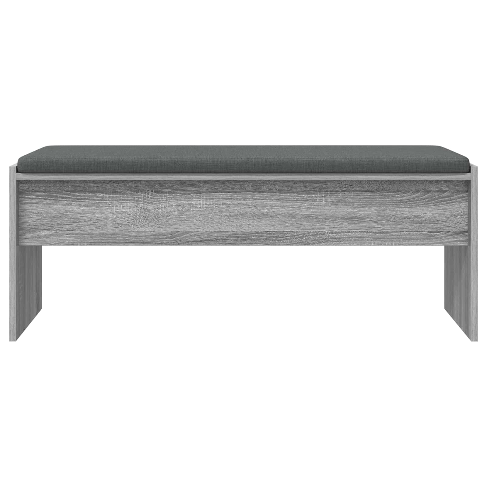 Klupa za hodnik s jastukom Siva Sonoma 103 x 38 x 40 cm