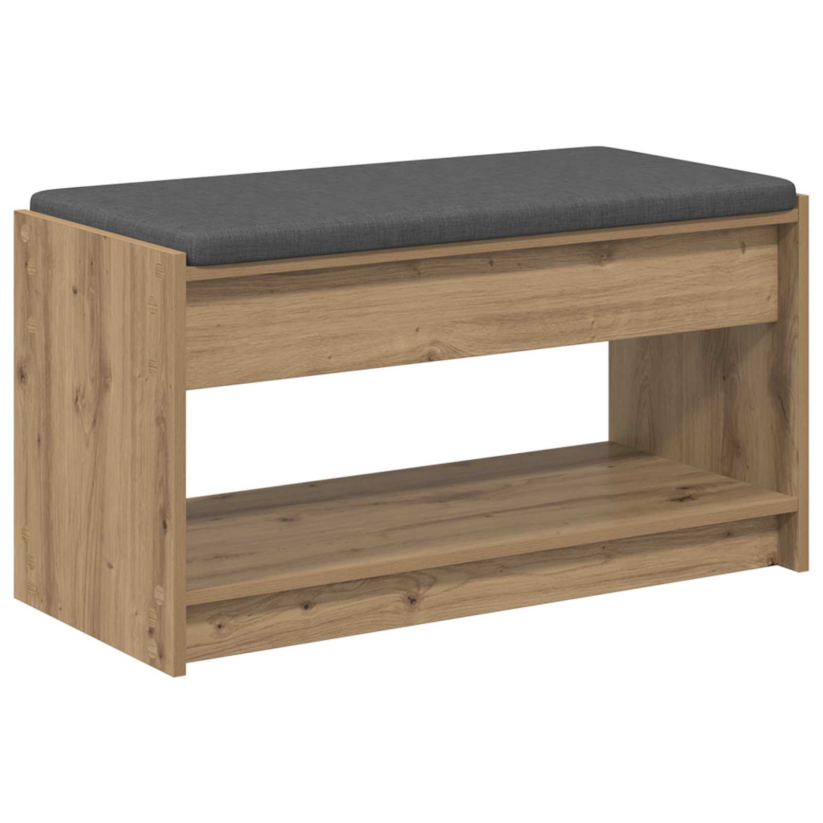 Klupa za hodnik s jastukom Zanatski Hrast 83 x 38 x 45 cm