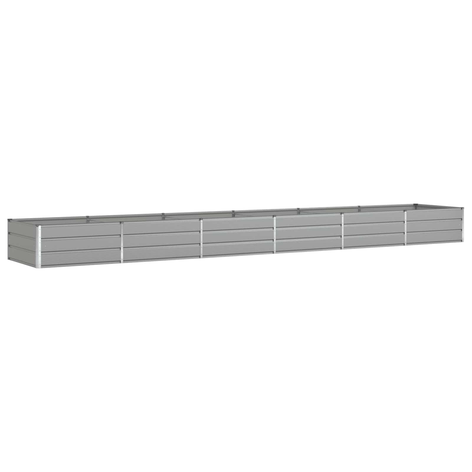 Sadilica Svijetlo siva 580 x 100 x 45 cm Cinkani čelik