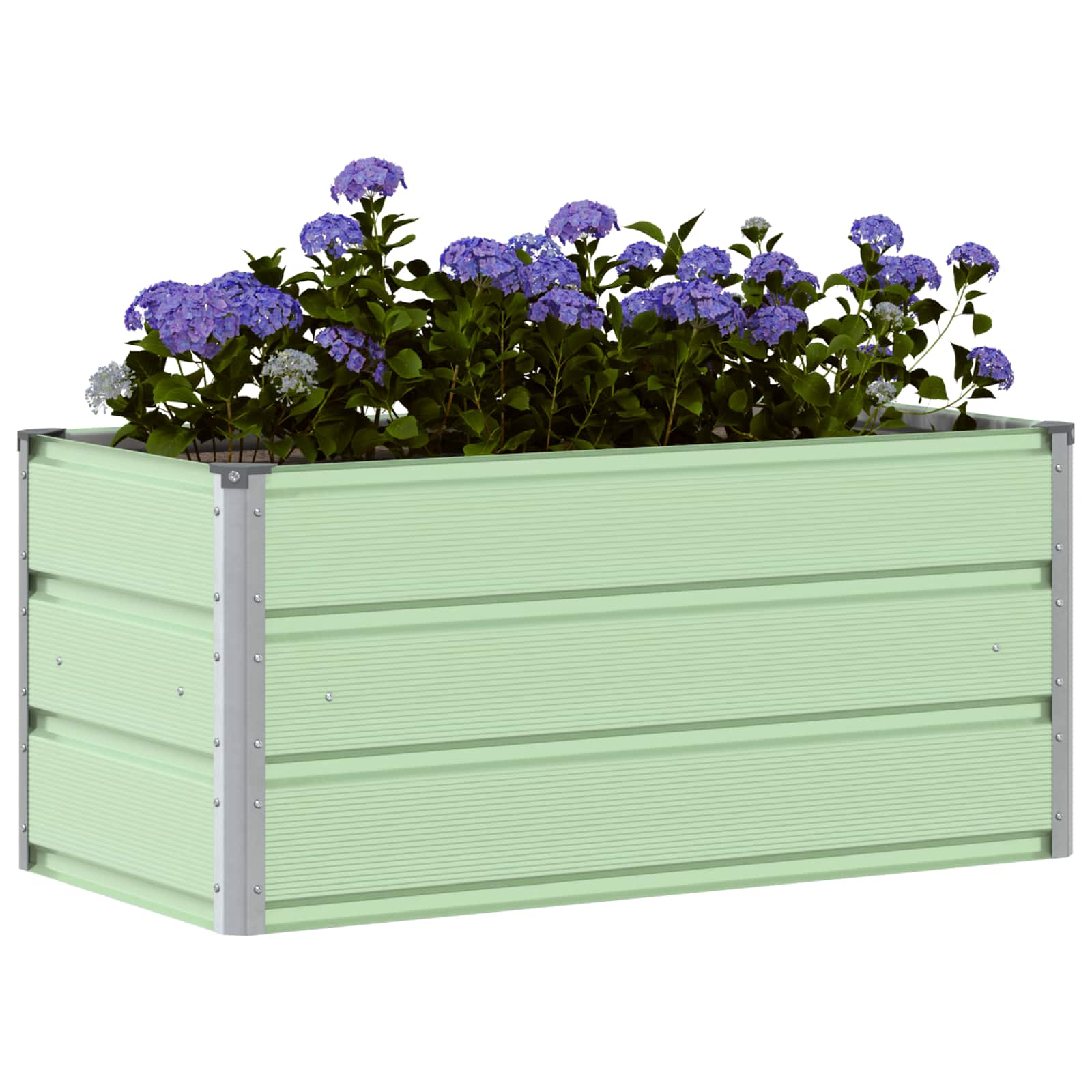 Sadilica Pastelno zelena 100 x 50 x 45 cm Cinkani čelik