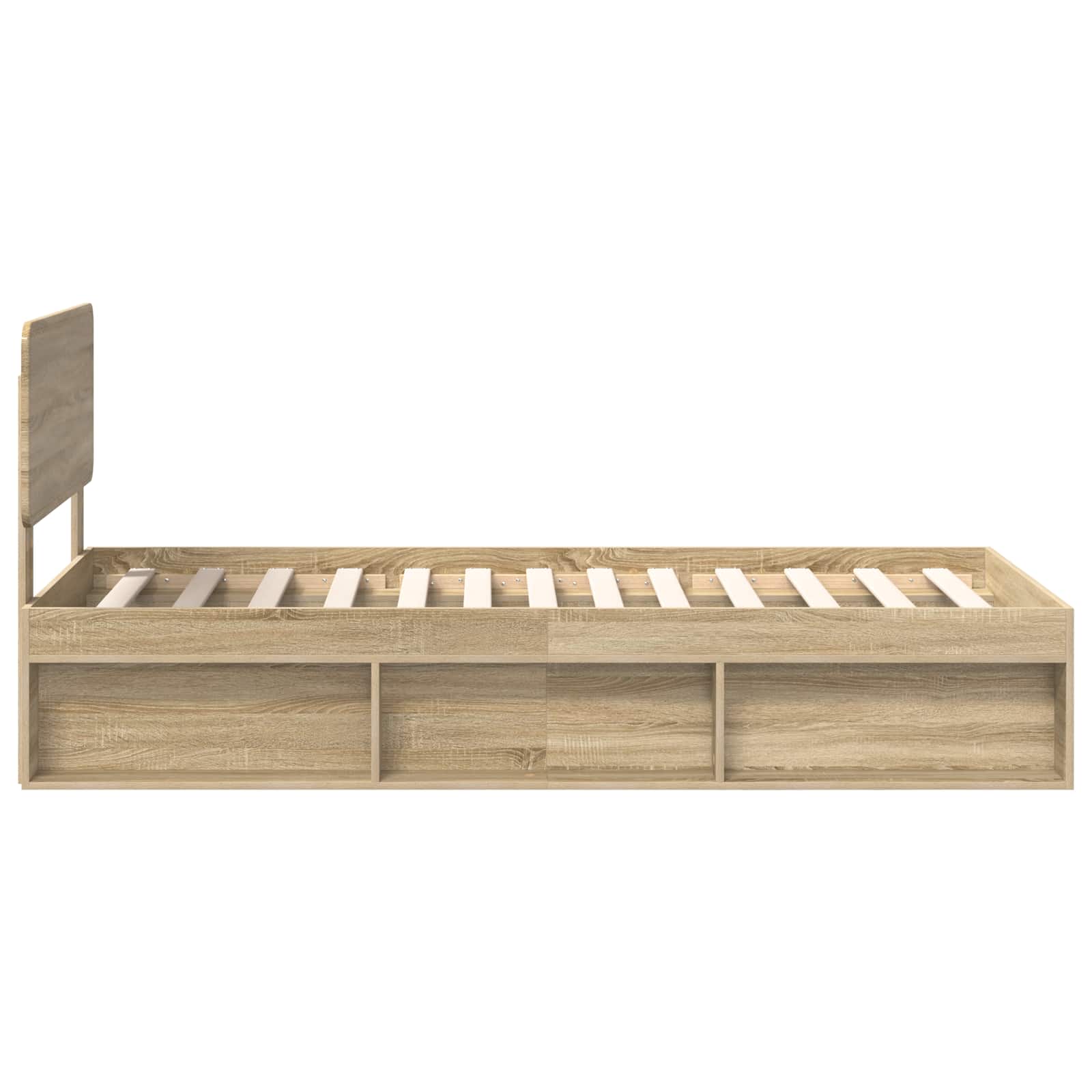 Krevetna konstrukcija Sonoma 100 x 200 cm Čvrsto borovo drvo