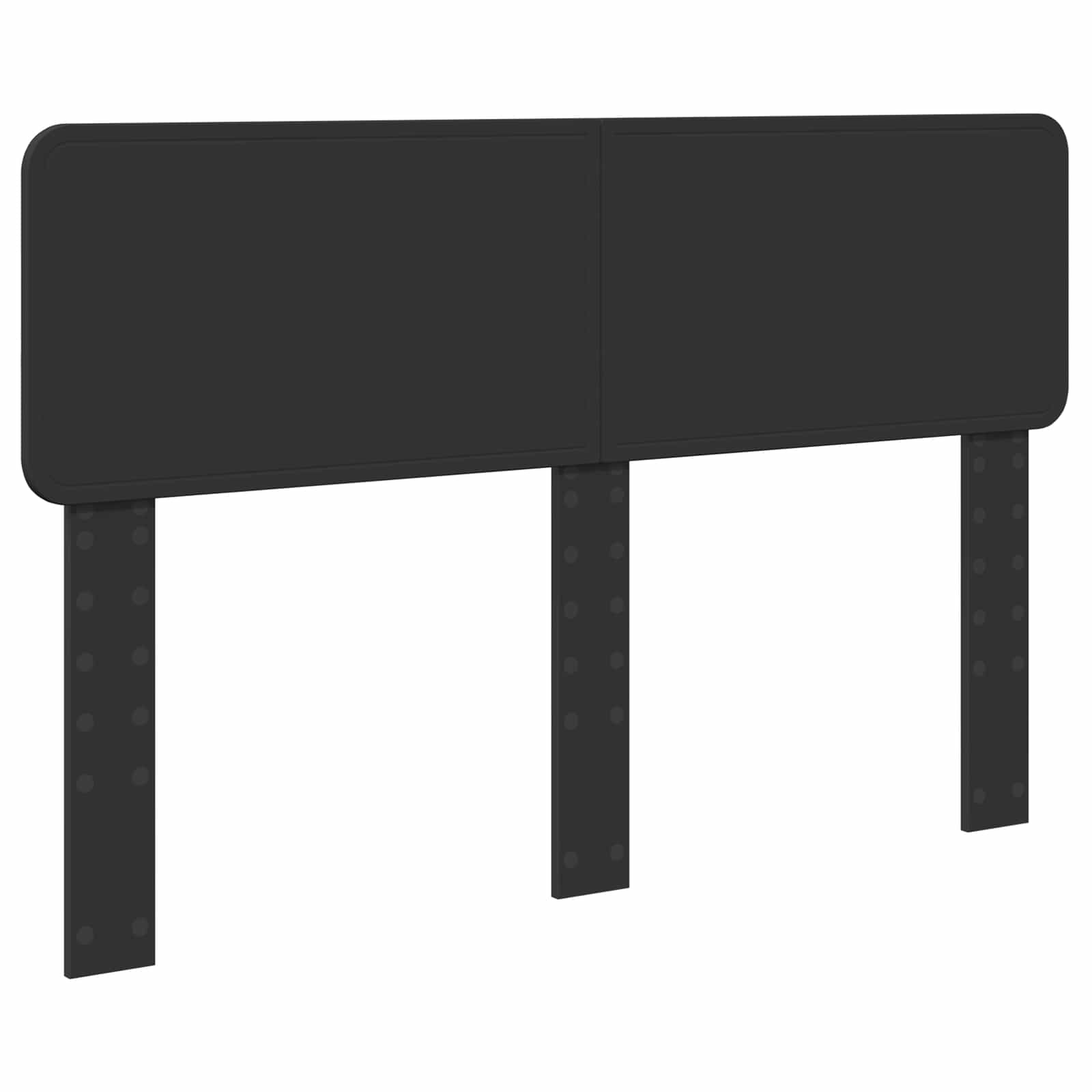 Krevetna konstrukcija Crna 160 x 200 cm Konstrukcijsko drvo