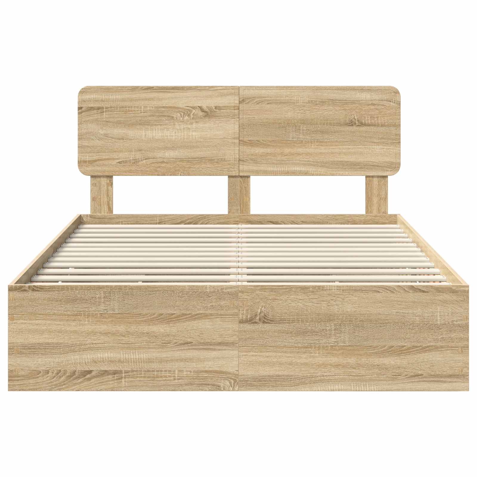 Krevetna konstrukcija s ladicama Sonoma hrast 150 x 200 cm