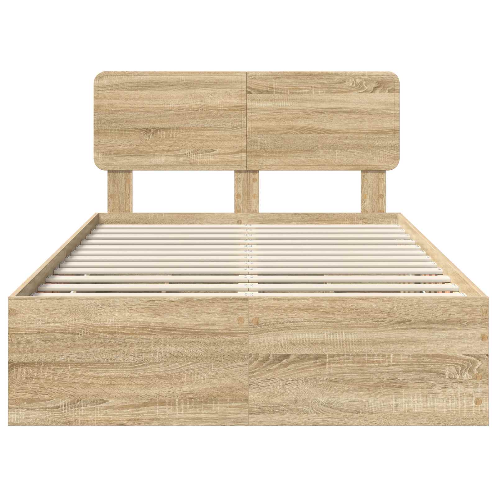 Krevetna konstrukcija s ladicama Sonoma hrast 120 x 190 cm
