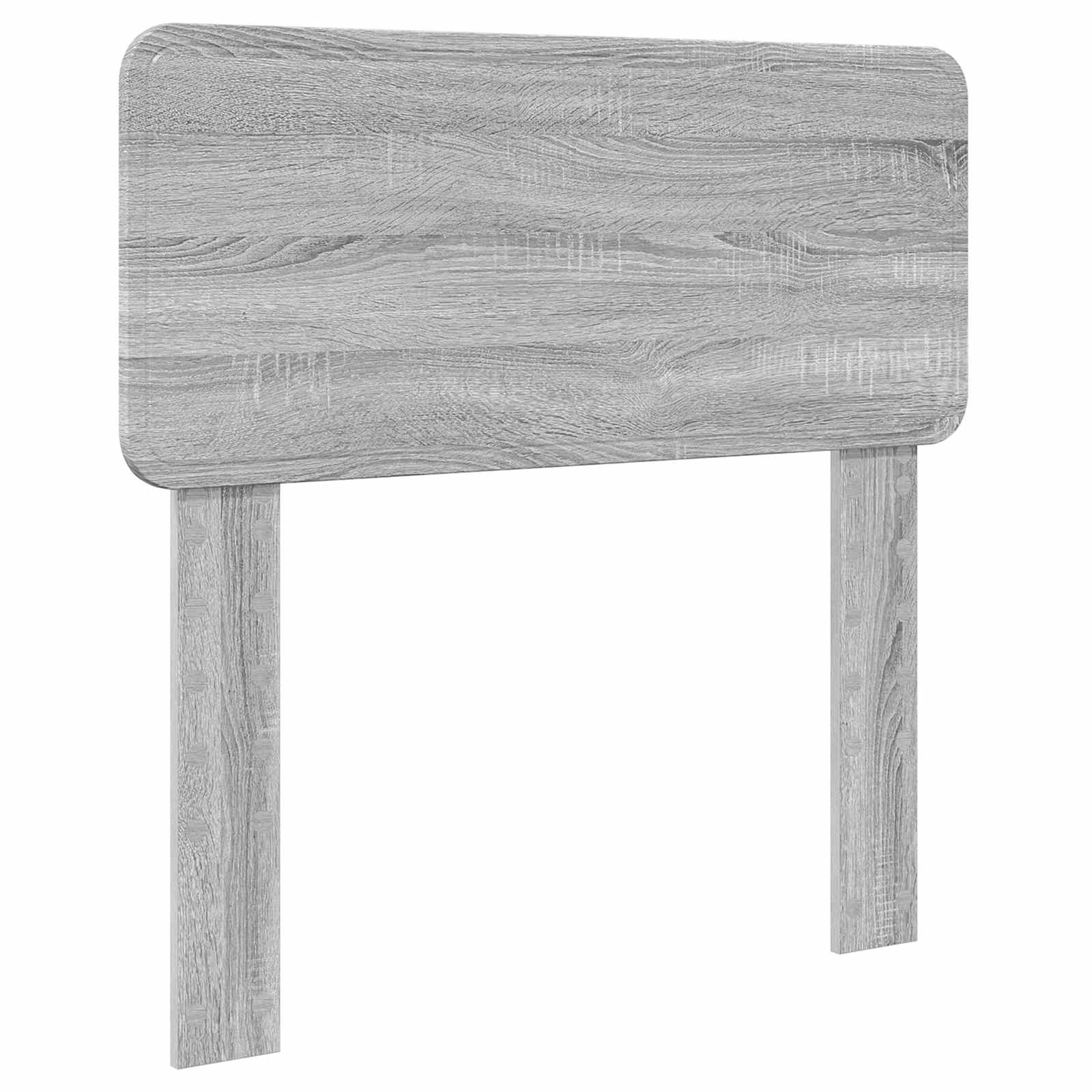 Krevet s od storage Siva Sonoma 100 x 200 cm Konstruirano drvo