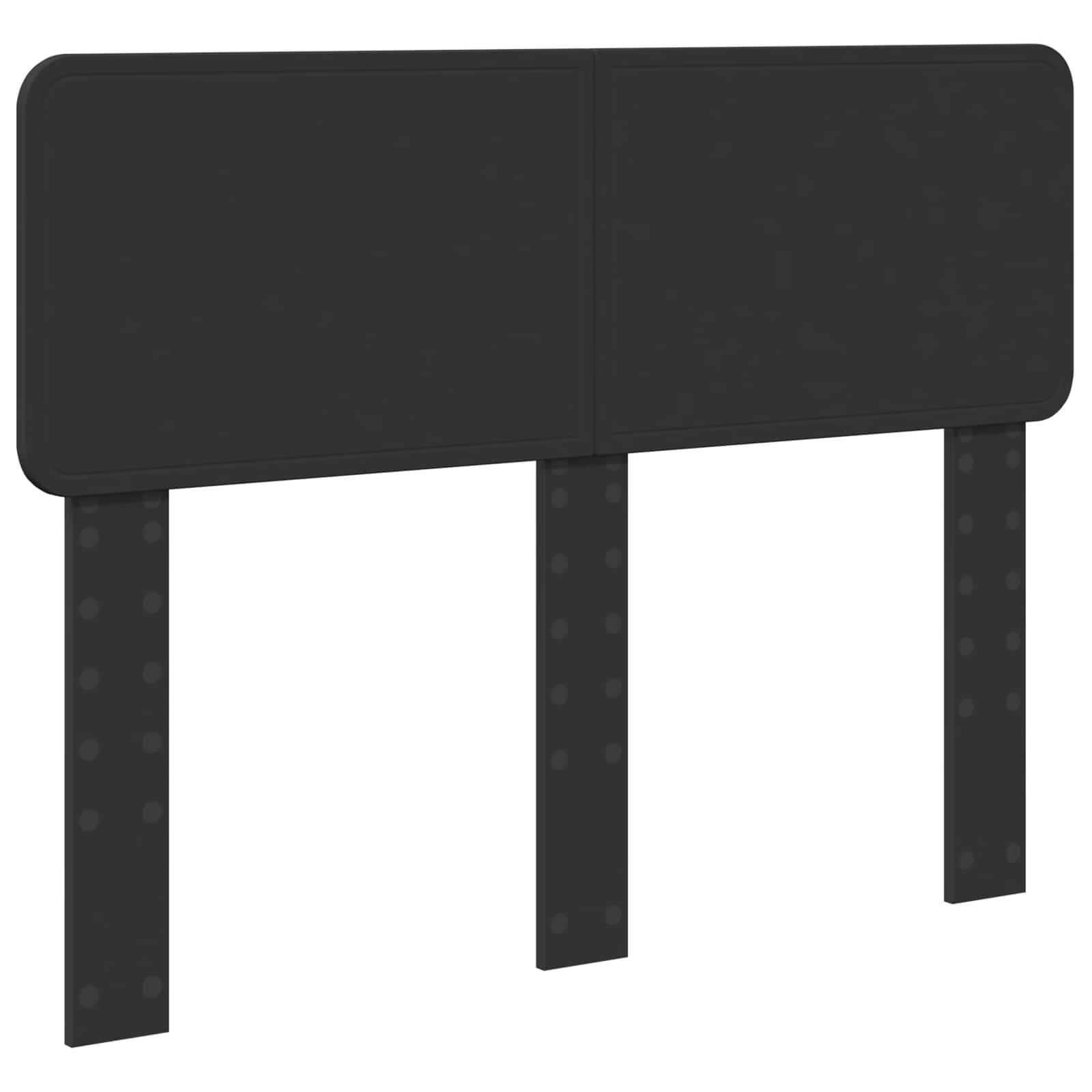 Krevetna konstrukcija Crna 135 x 190 cm Konstruirano drvo