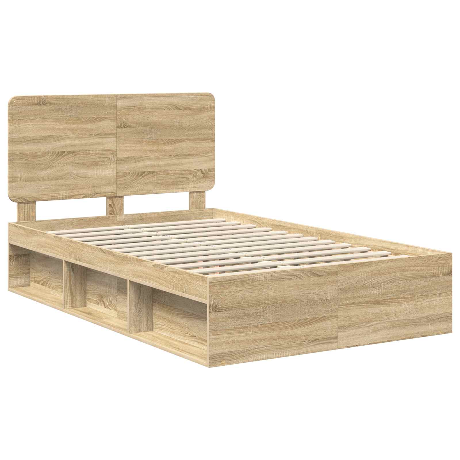Krevetna konstrukcija Sonoma 120 x 190 cm Čvrsto borovo drvo