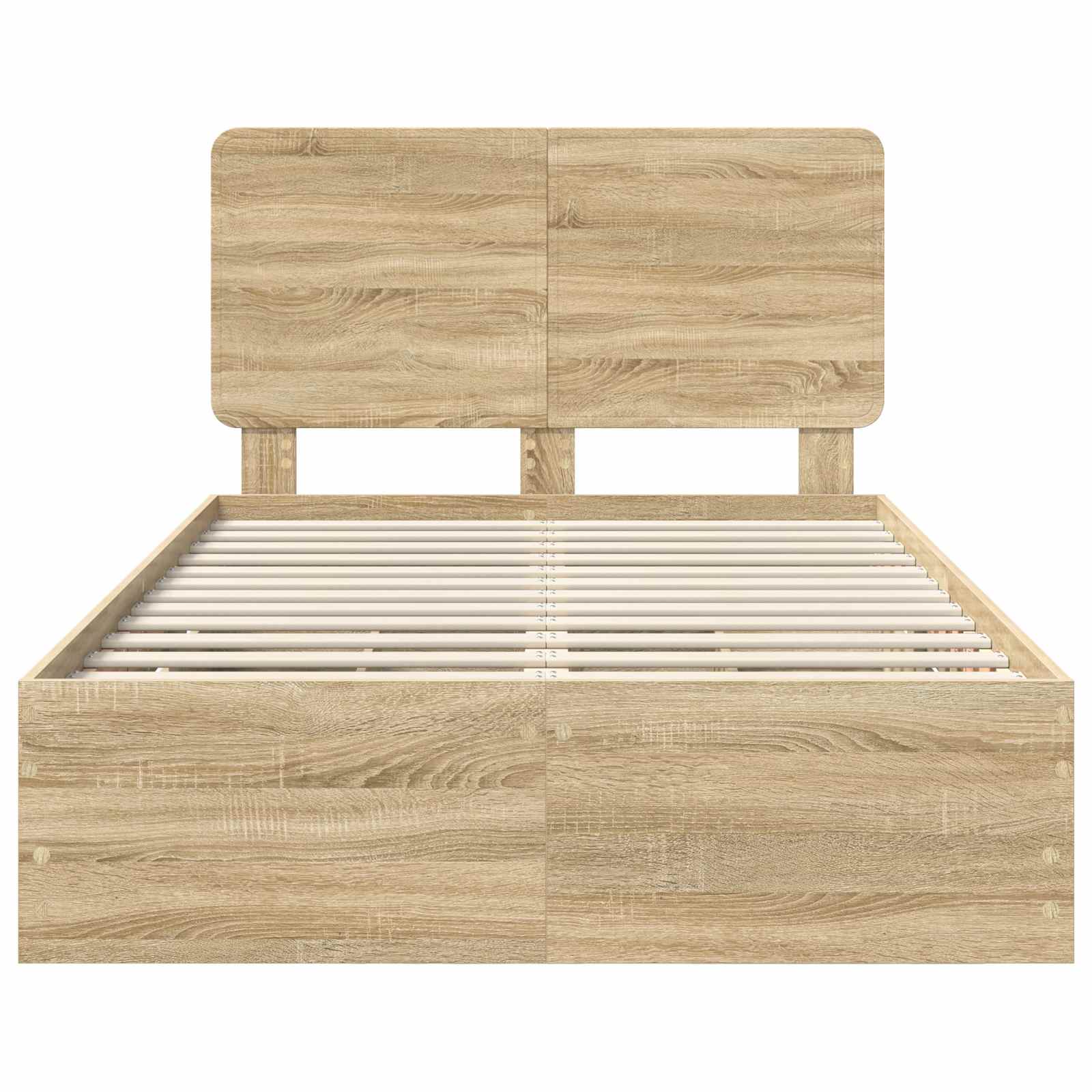 Krevetna konstrukcija s ladicama Sonoma hrast 120 x 200 cm