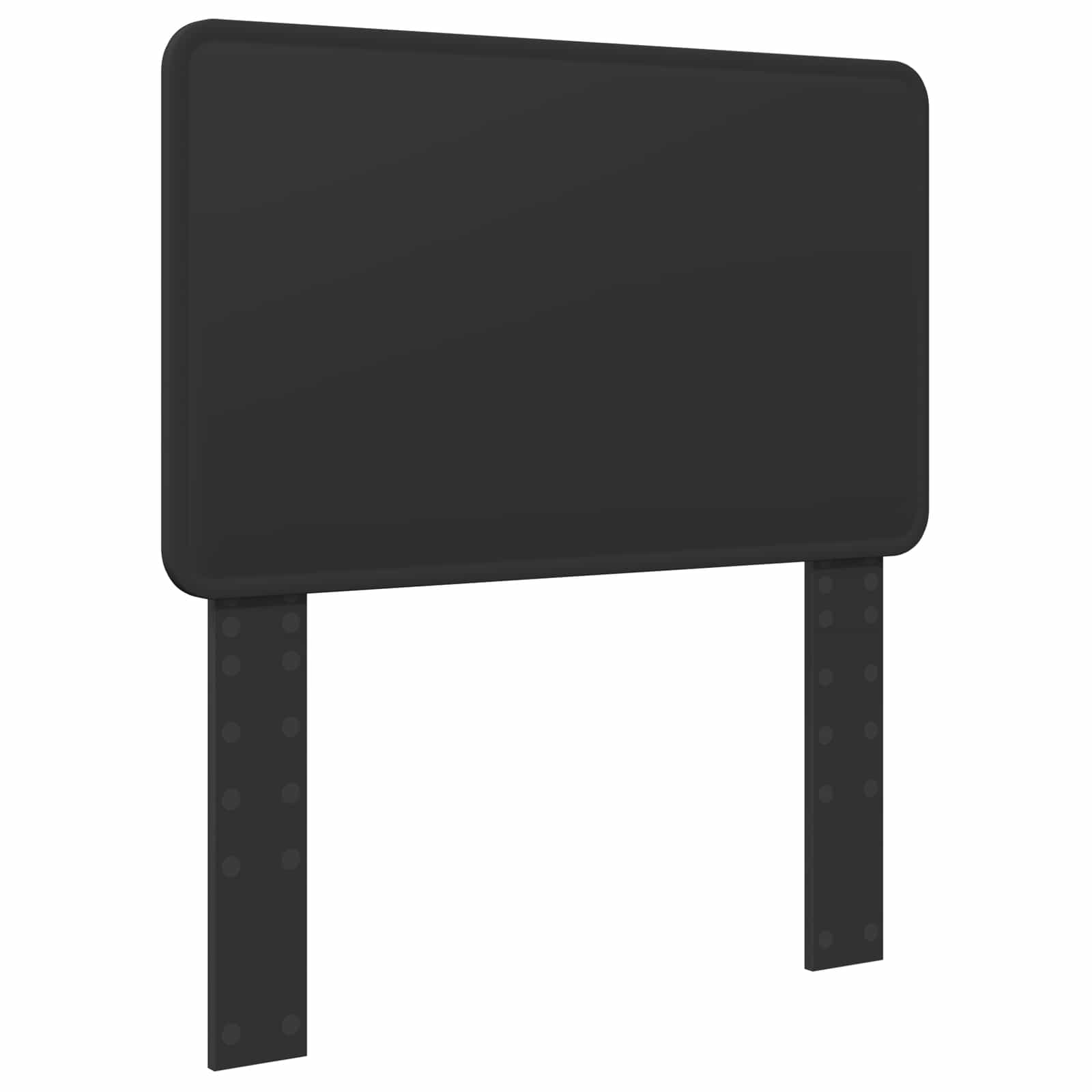 Krevetna konstrukcija Crna 100 x 200 cm Inženjersko Drvo