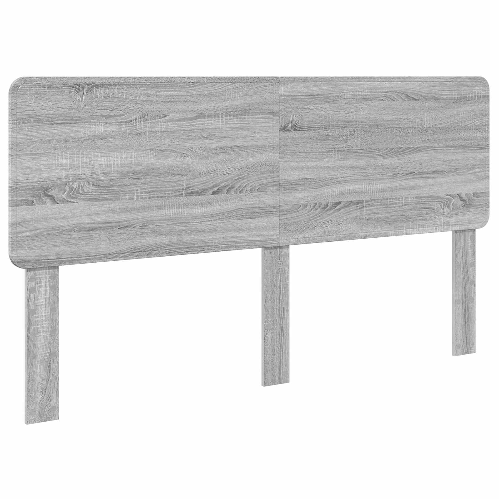 Krevet s od storage Siva Sonoma 200 x 200 cm Konstruirano drvo