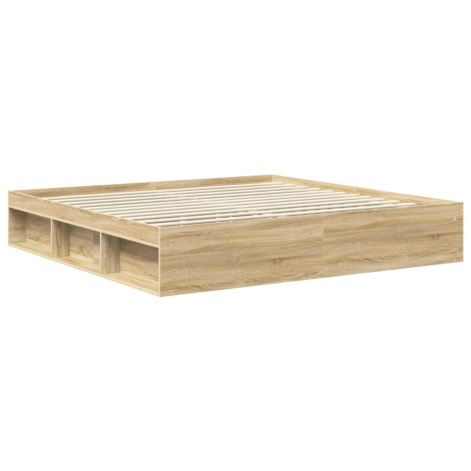 Krevetna konstrukcija Sonoma 200 x 200 cm Čvrsto borovo drvo