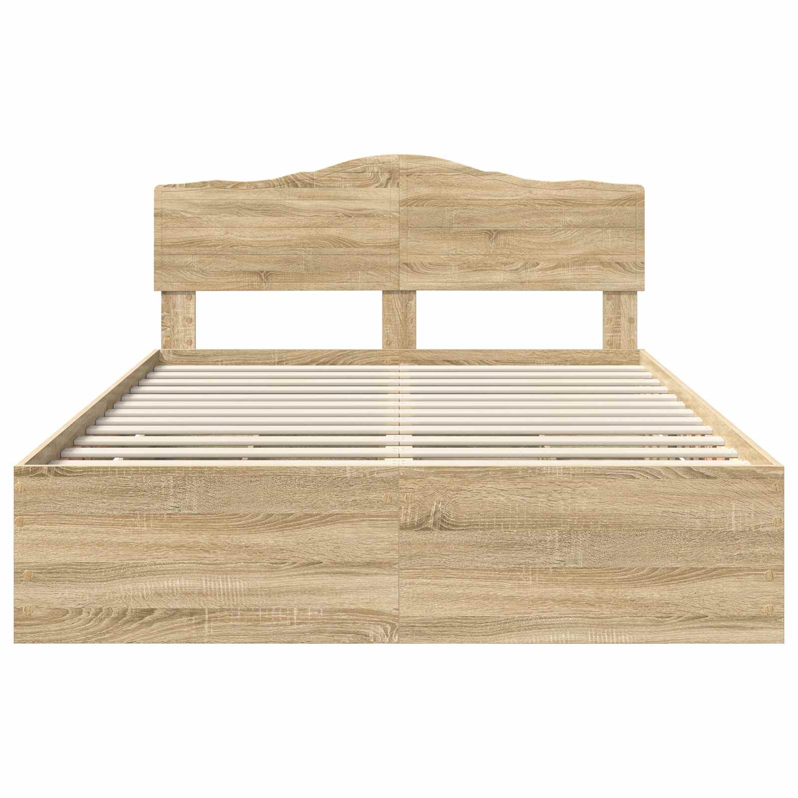 Krevetna konstrukcija s ladicama Sonoma hrast 140 x 200 cm