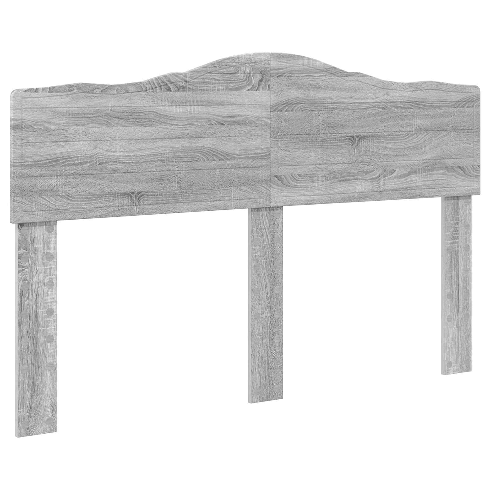 Krevet s od storage Siva Sonoma 160 x 200 cm Konstruirano drvo