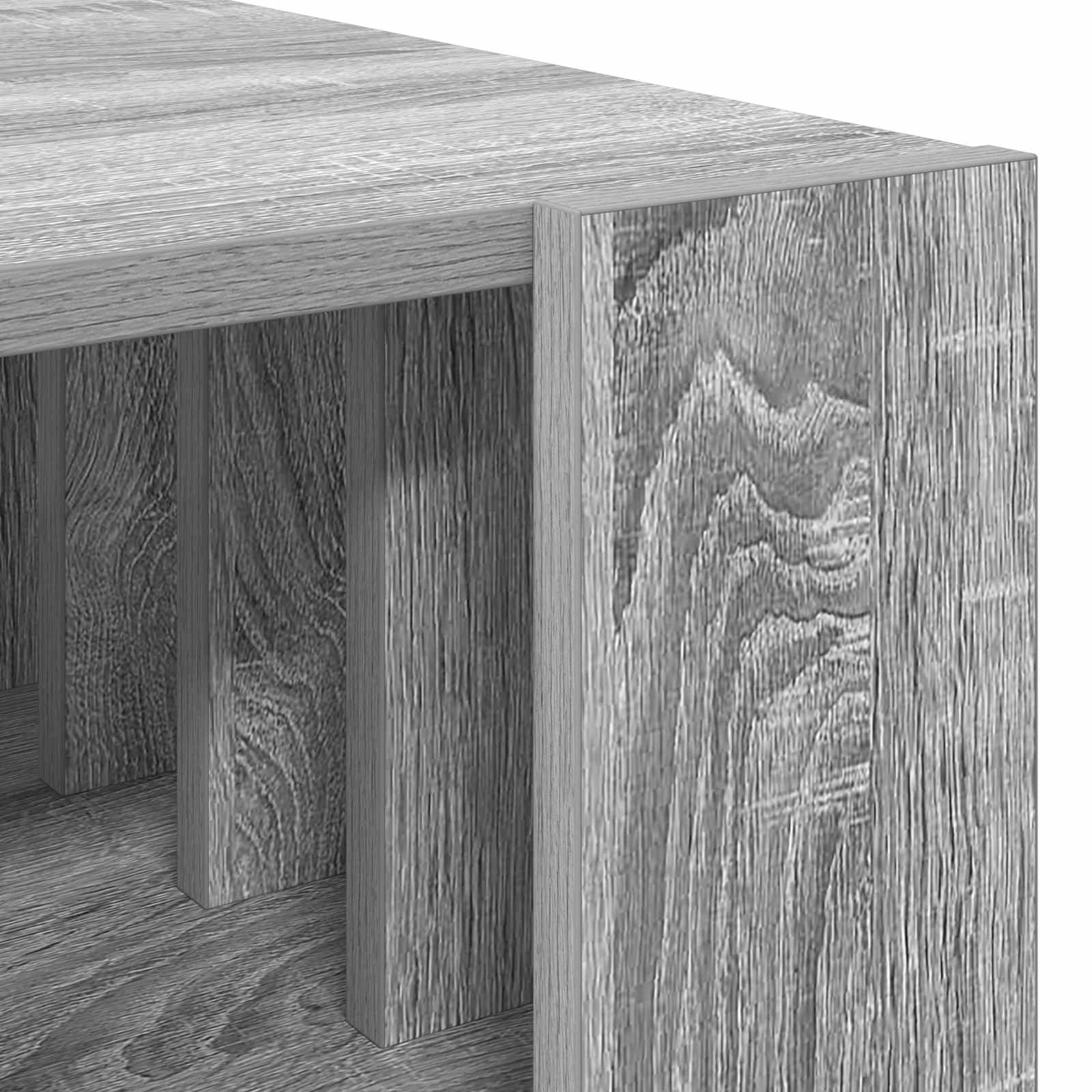 Kava Stol Siva Sonoma 66 x 49,5 x 45 cm Konstruirano drvo