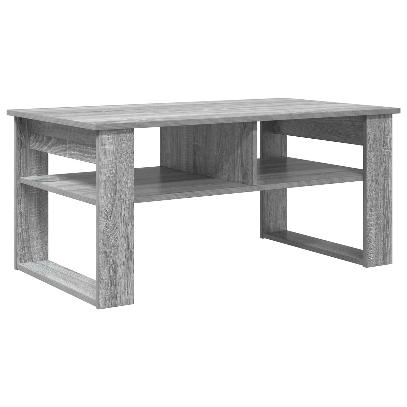 Kava Stol Siva Sonoma 96 x 54 x 44 cm Konstruirano drvo